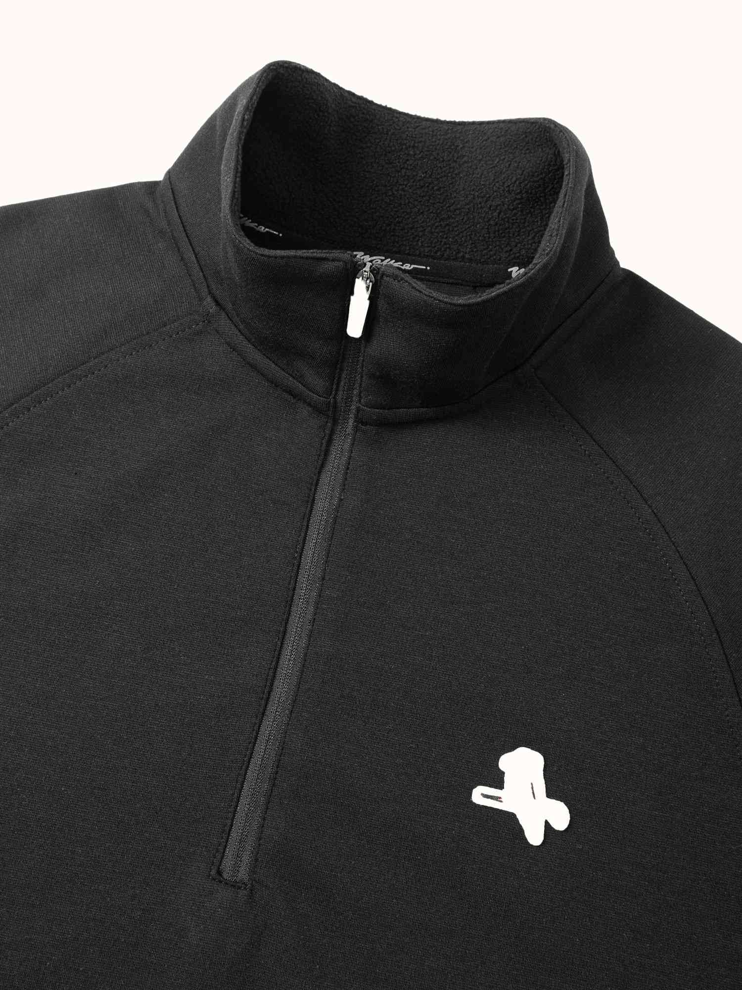 Par-Tec Quarter Zip Fleece - Black
