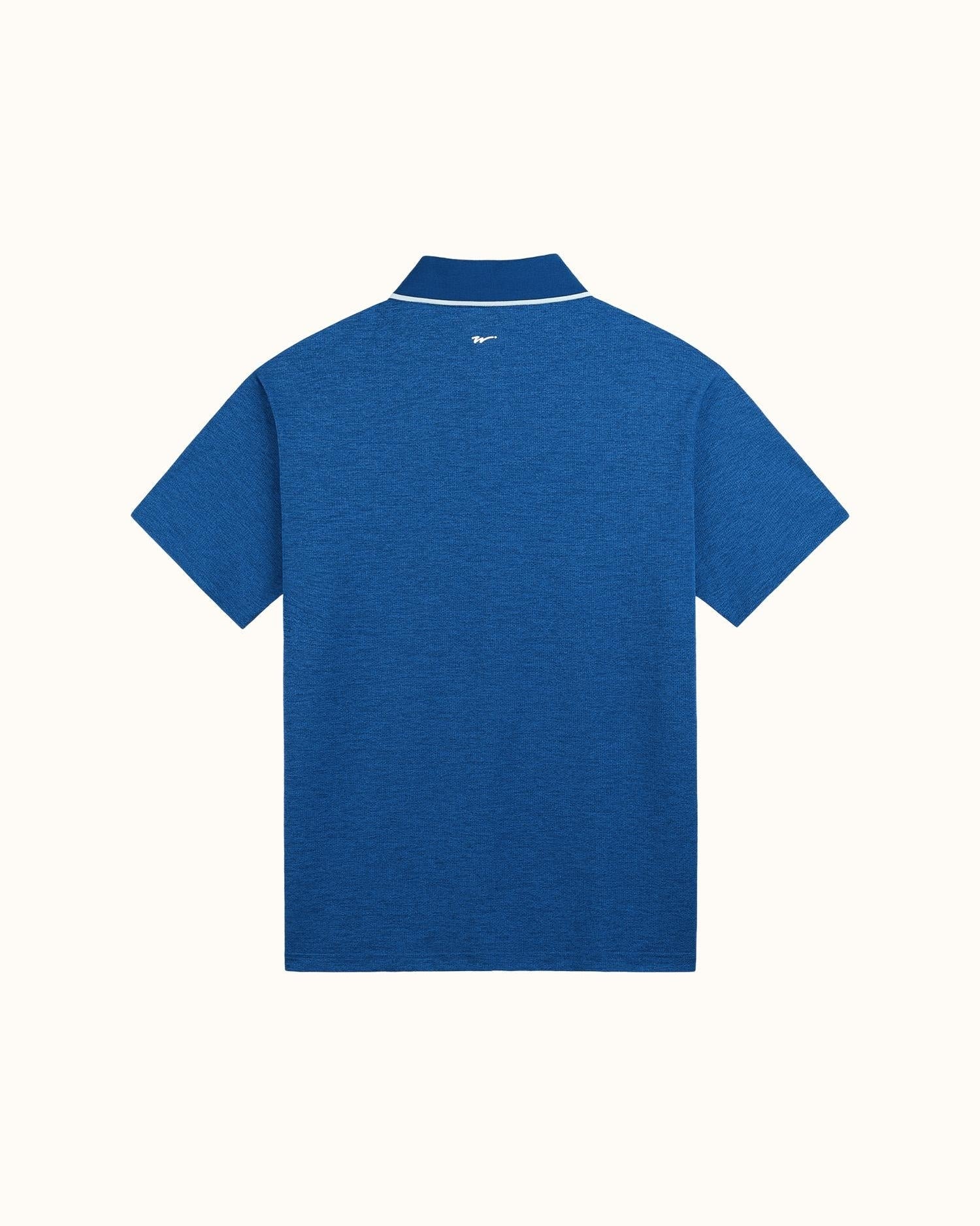 Members Polo - Pacific Blue