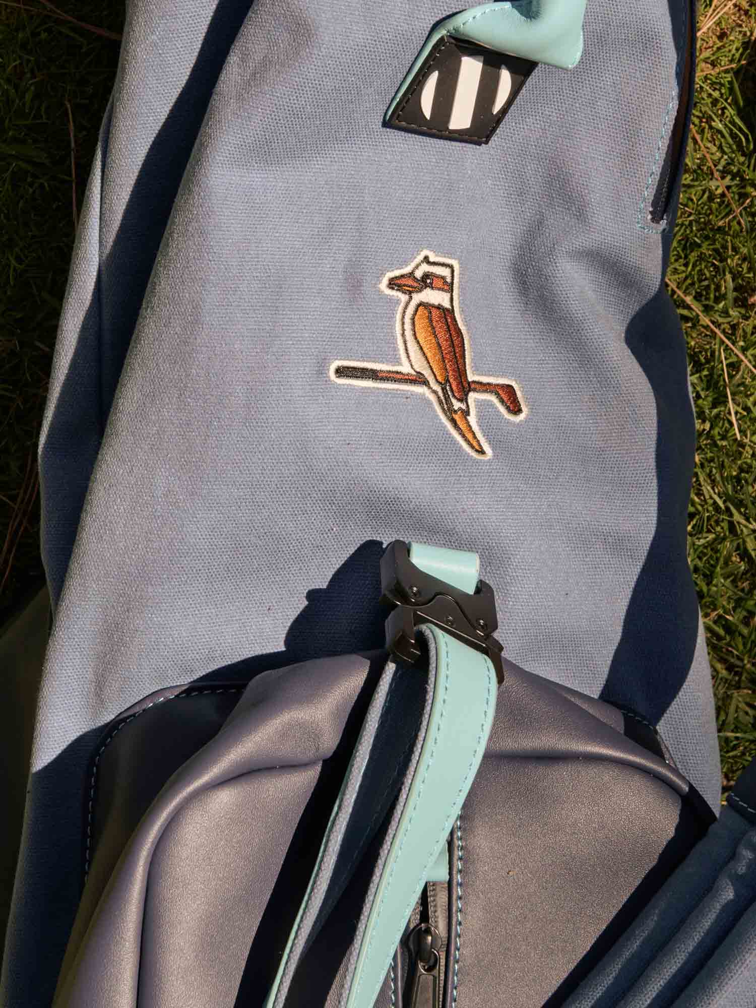 Walker x Hiroki Sunday Bag - Blue Waxed Canvas