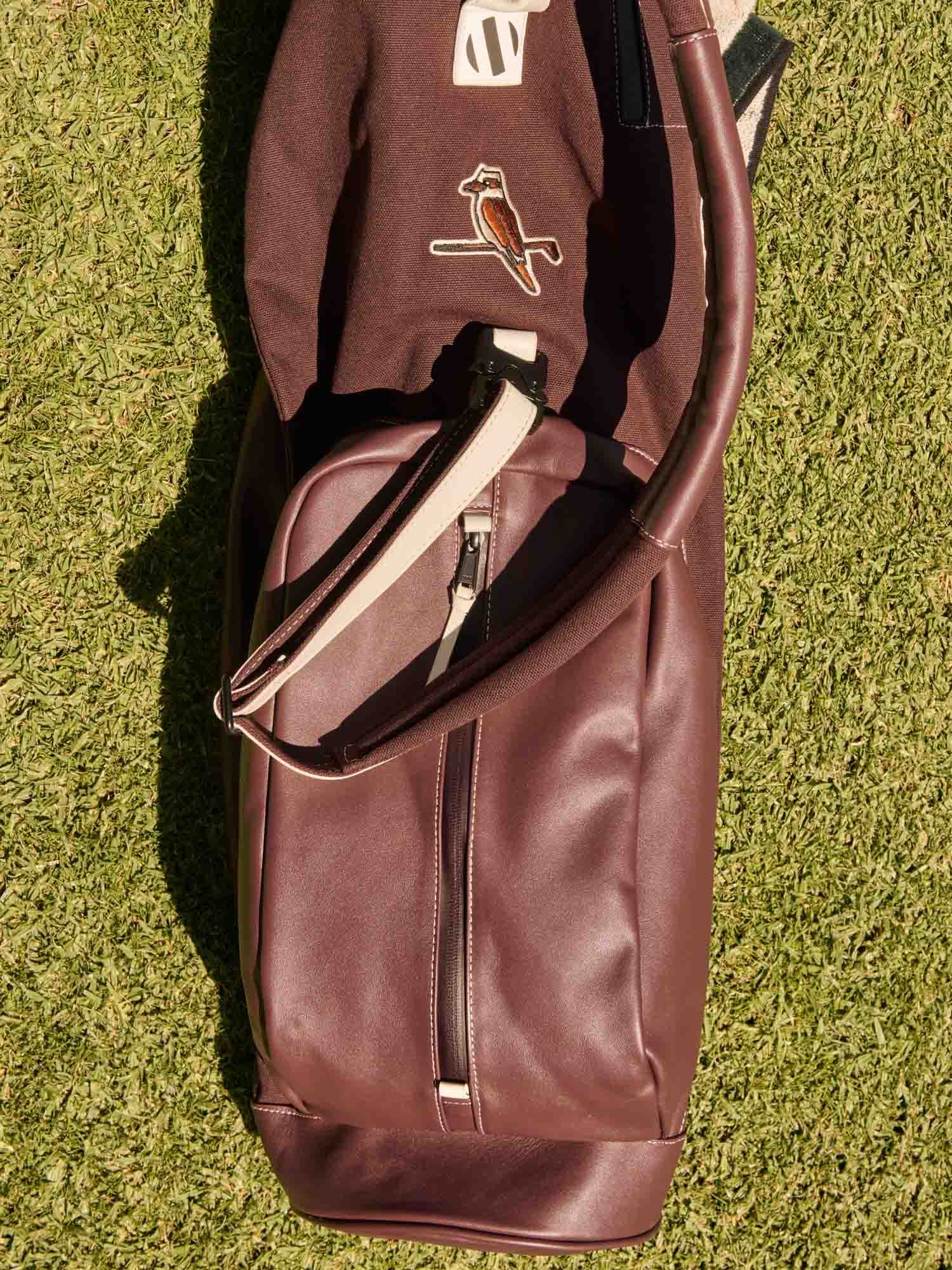 Walker x Hiroki Sunday Bag - Merlot Waxed Canvas