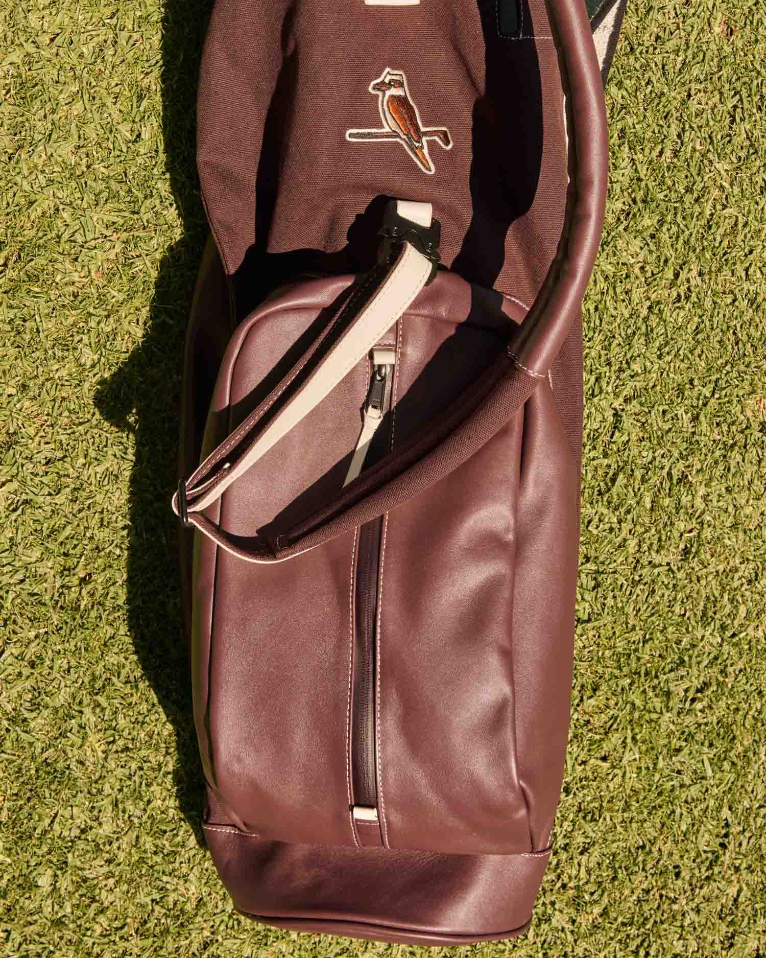 Walker x Hiroki Sunday Bag - Merlot Waxed Canvas