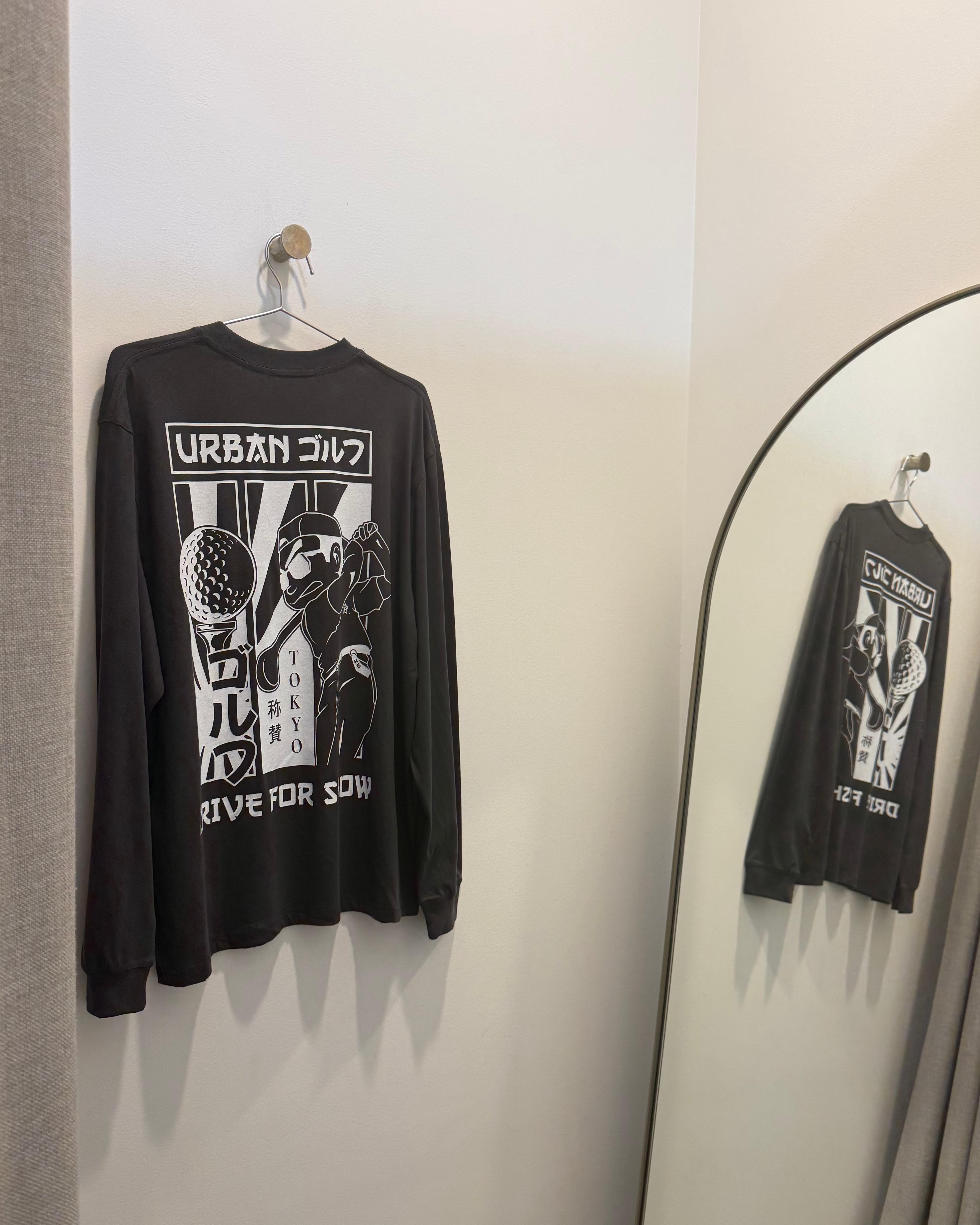 Drive For Show Long Sleeve - Charcoal