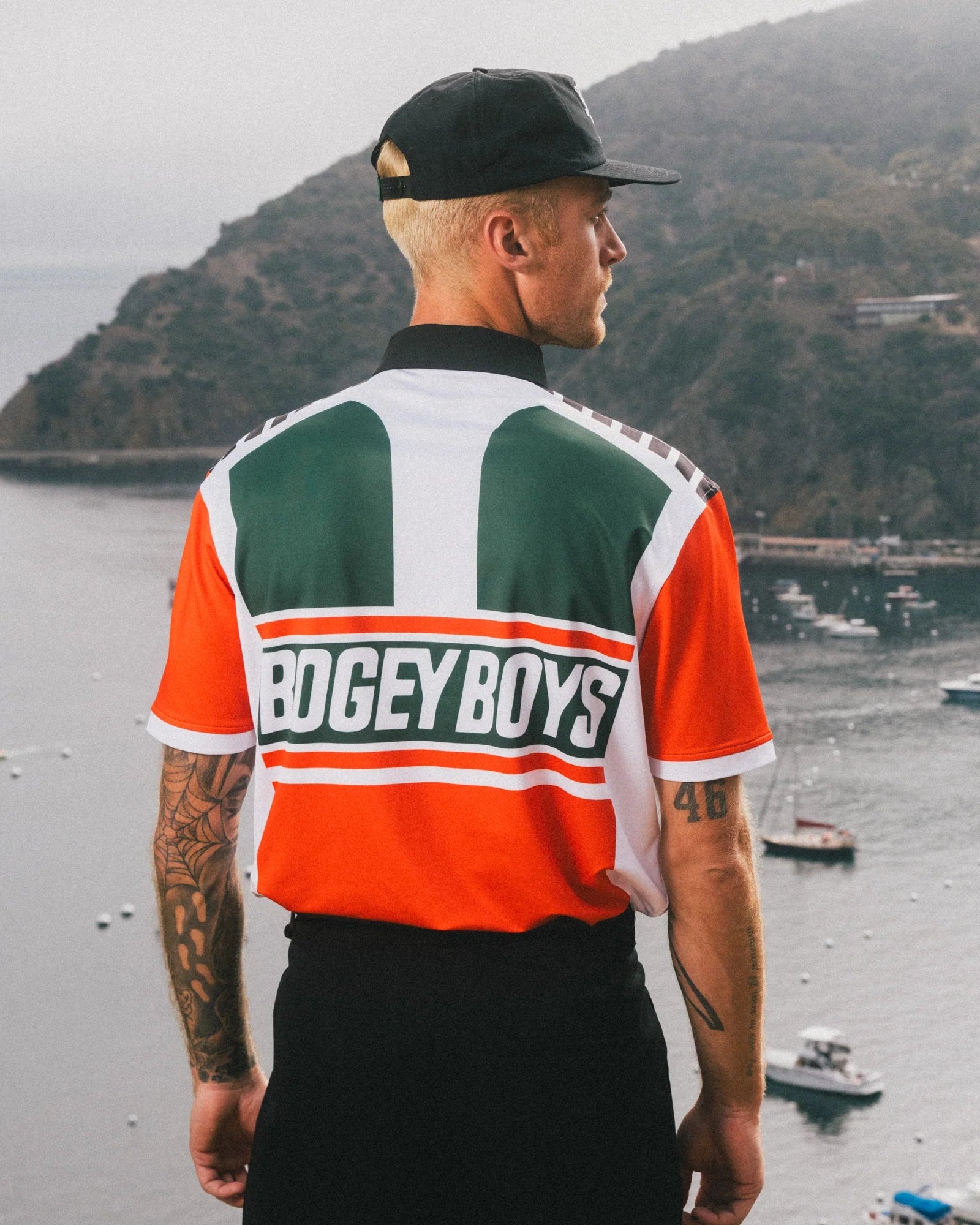 Biker Athletic Polo - Tangerine