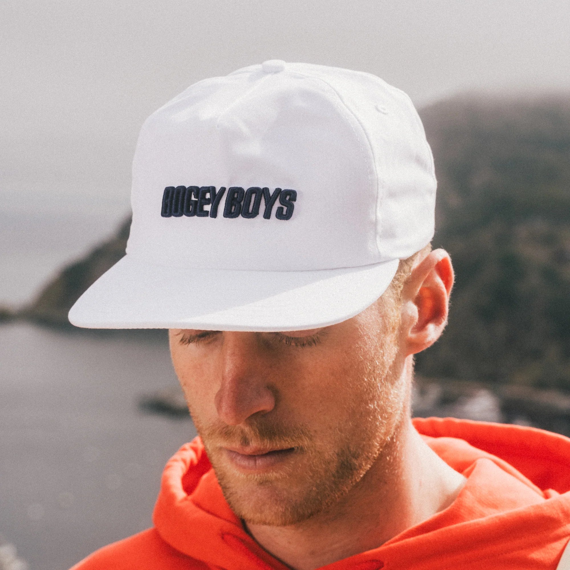 Bold Logo Hat - White