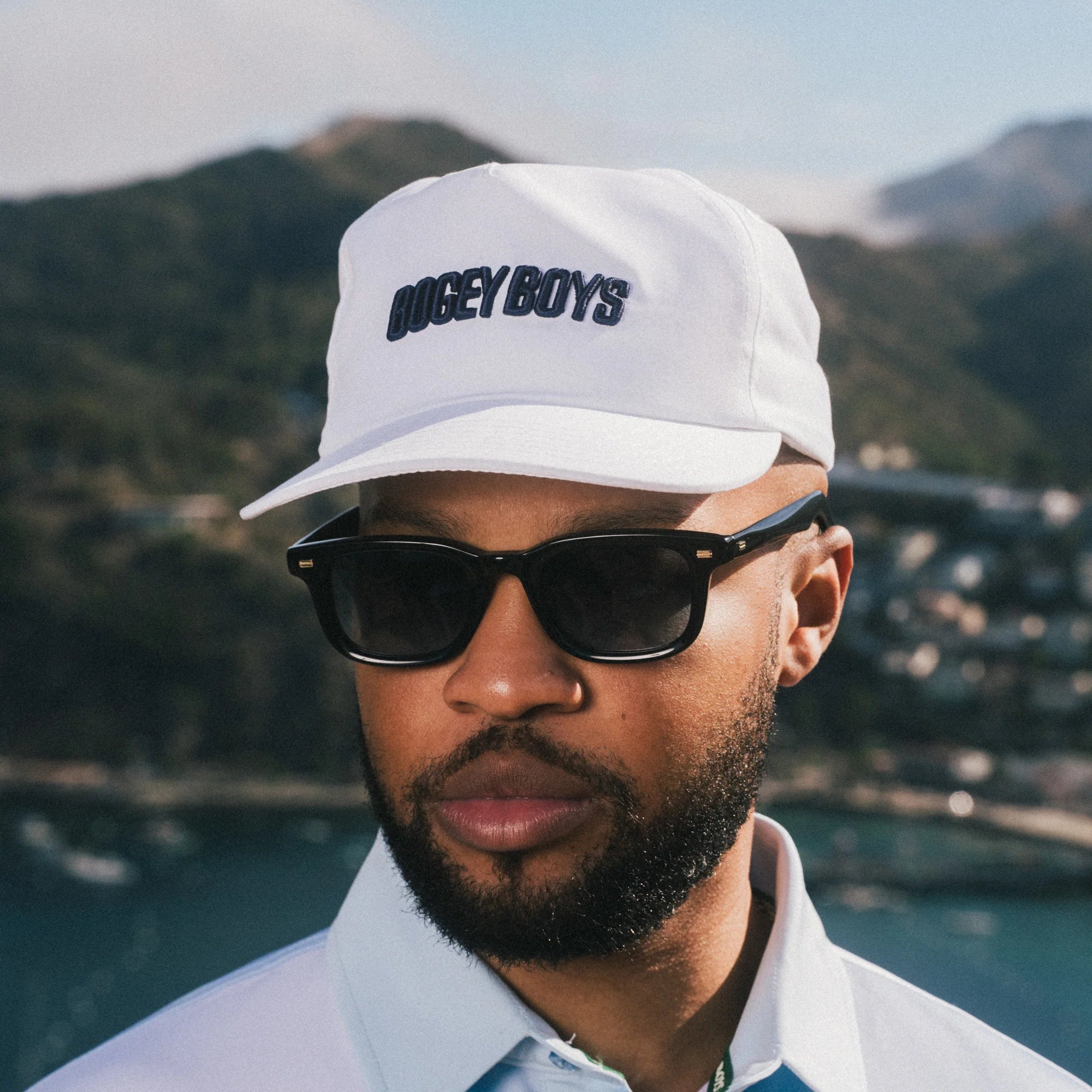 Bold Logo Hat - White