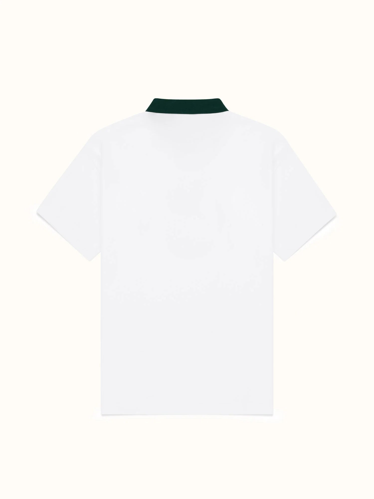 Two Tone Kooka Polo - White/Green