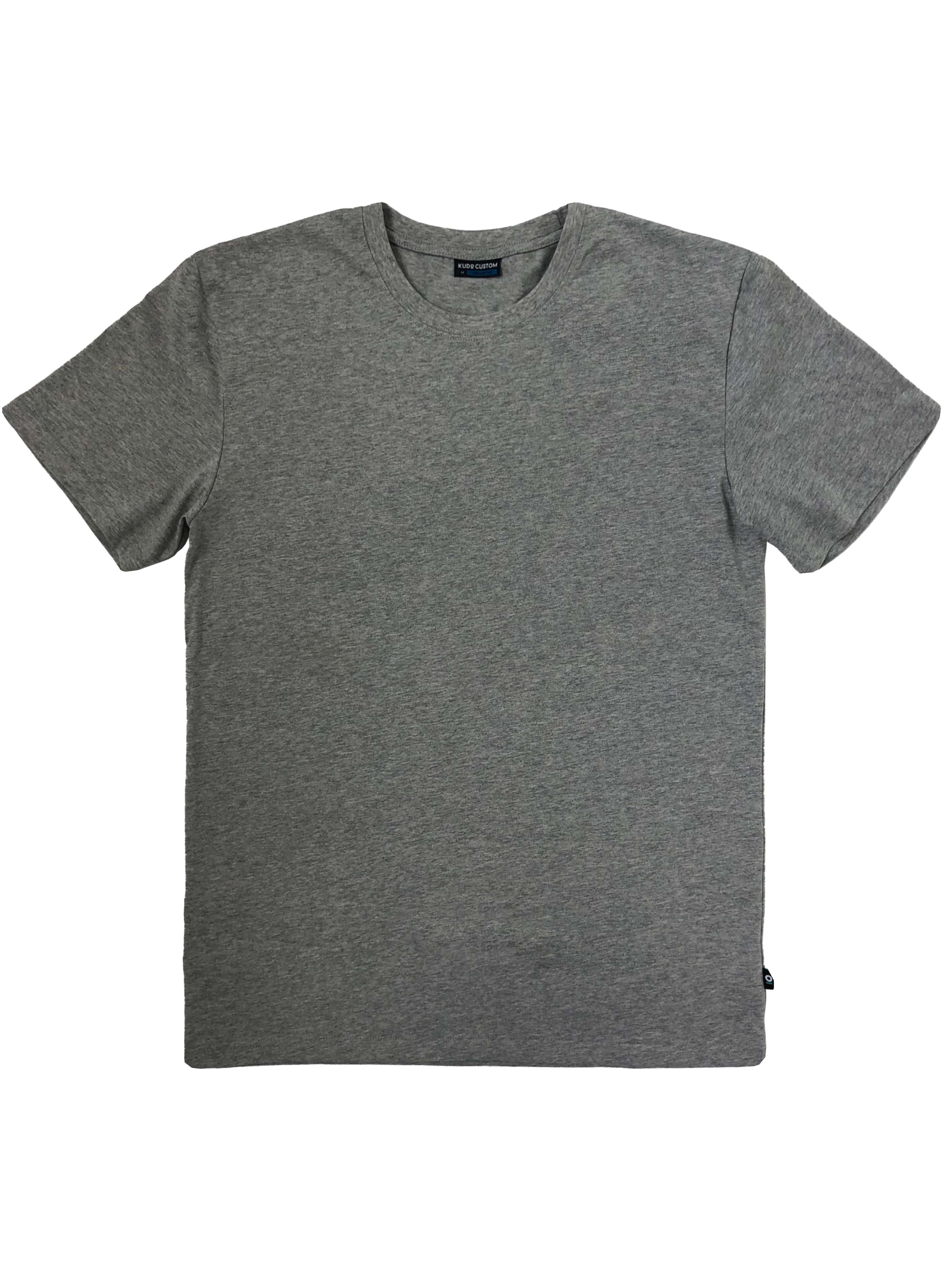 The Classic Tee 195GSM - Heather Grey
