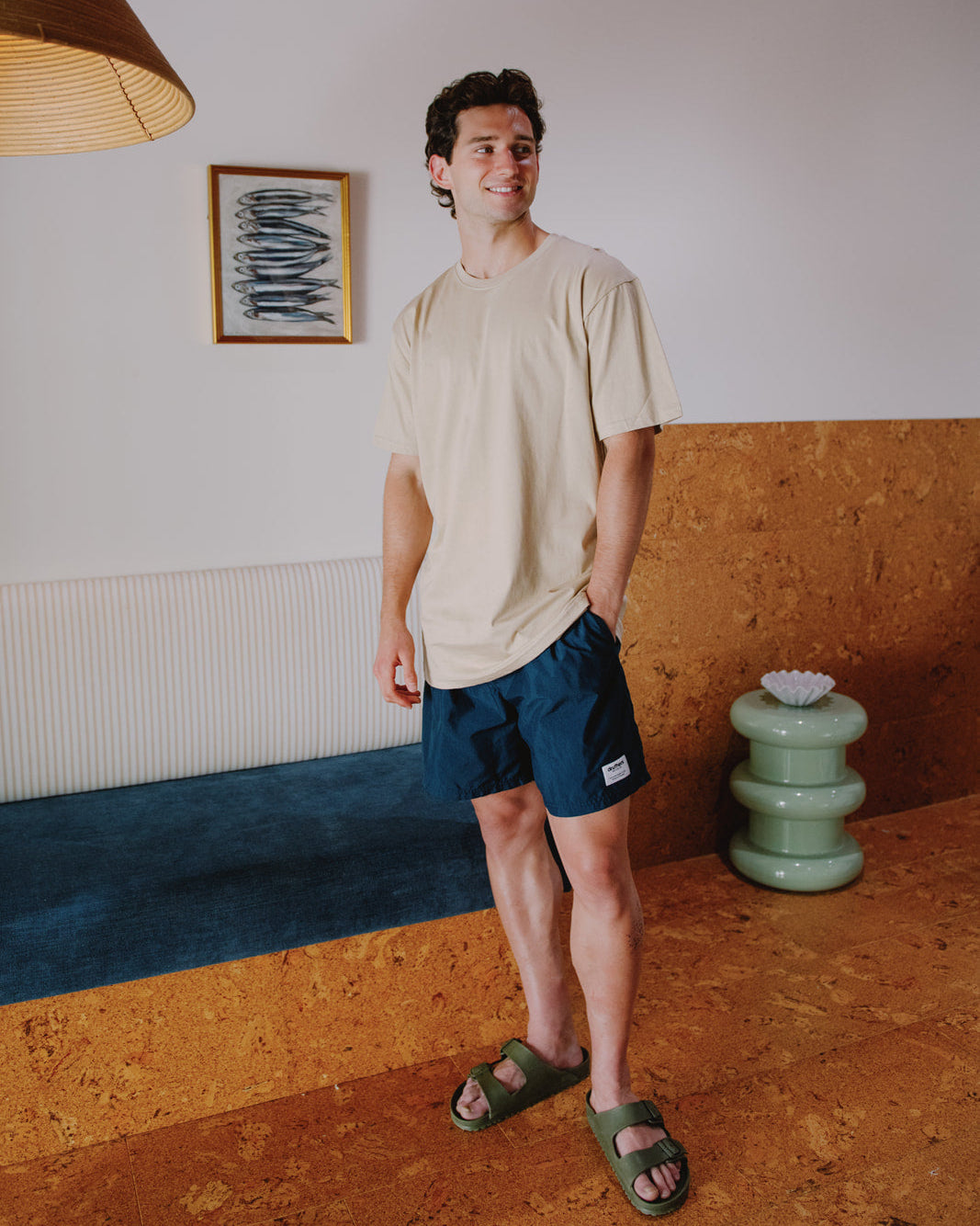 The Classic Tee 195GM - Beige