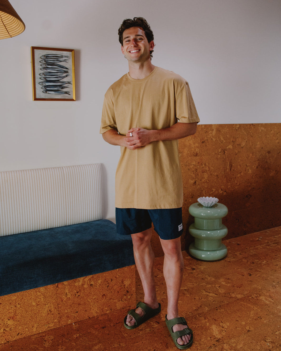 The Classic Tee 195GSM - Beige