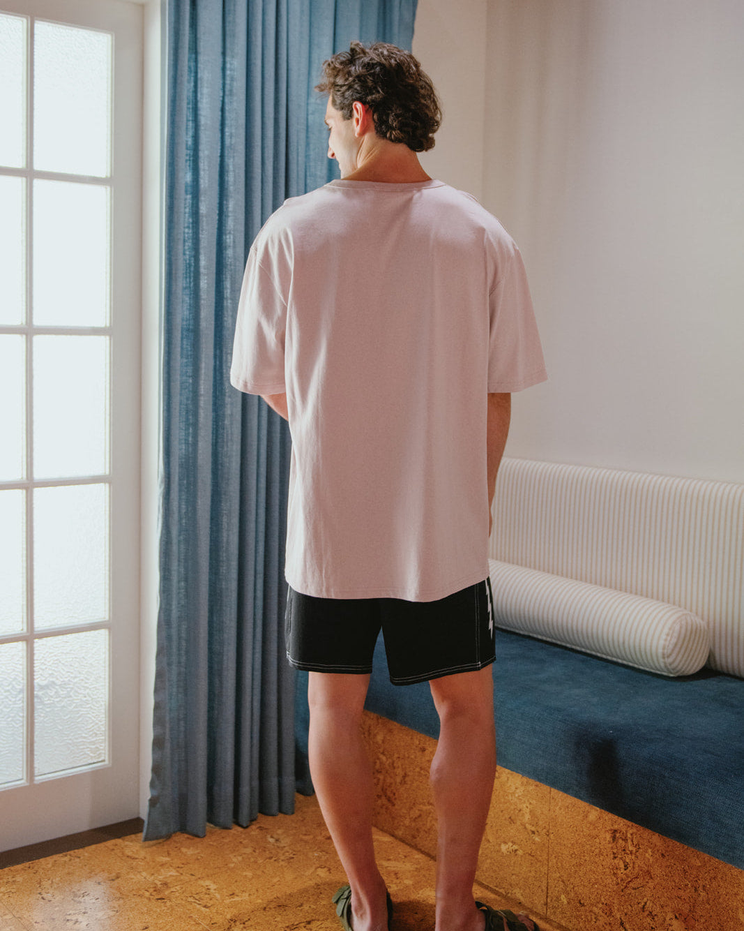 Box Tee 220GSM - Dusty Pink