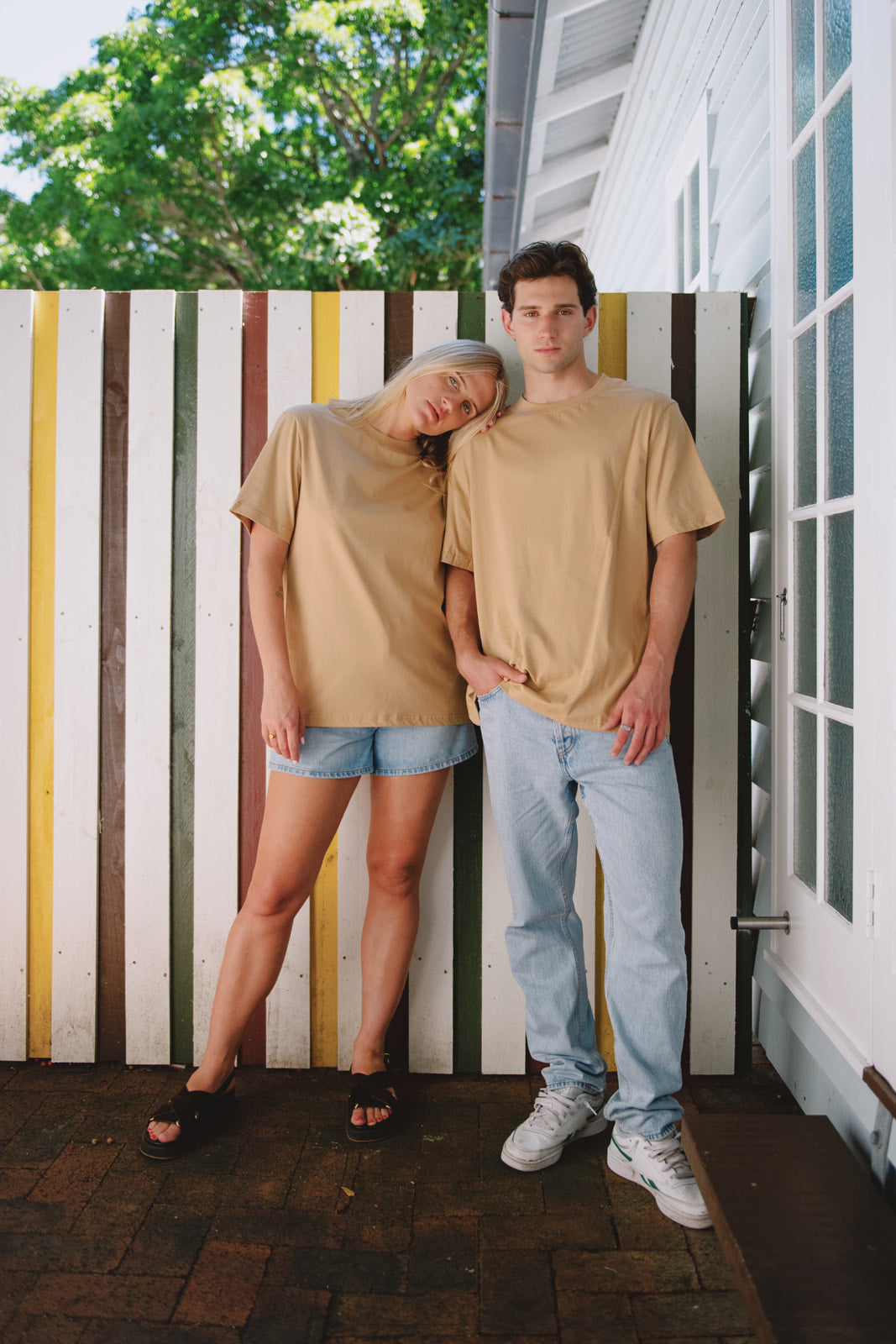 The Vintage Tee 195GSM - Caramel