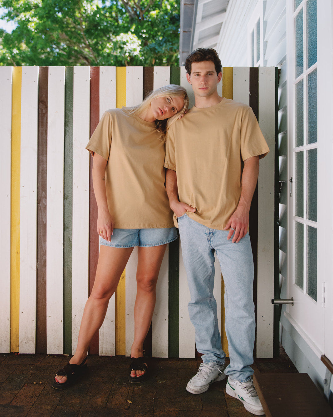 The Vintage Tee 195GSM - Caramel