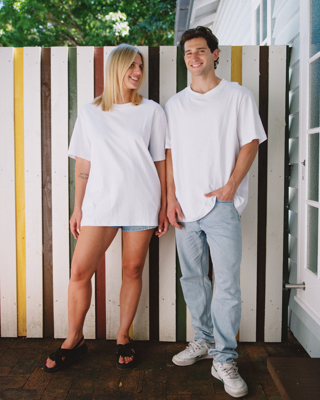 The Vintage Tee - White - 220GSM