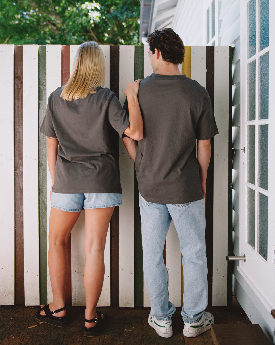 The Vintage Tee 220GSM - Charcoal