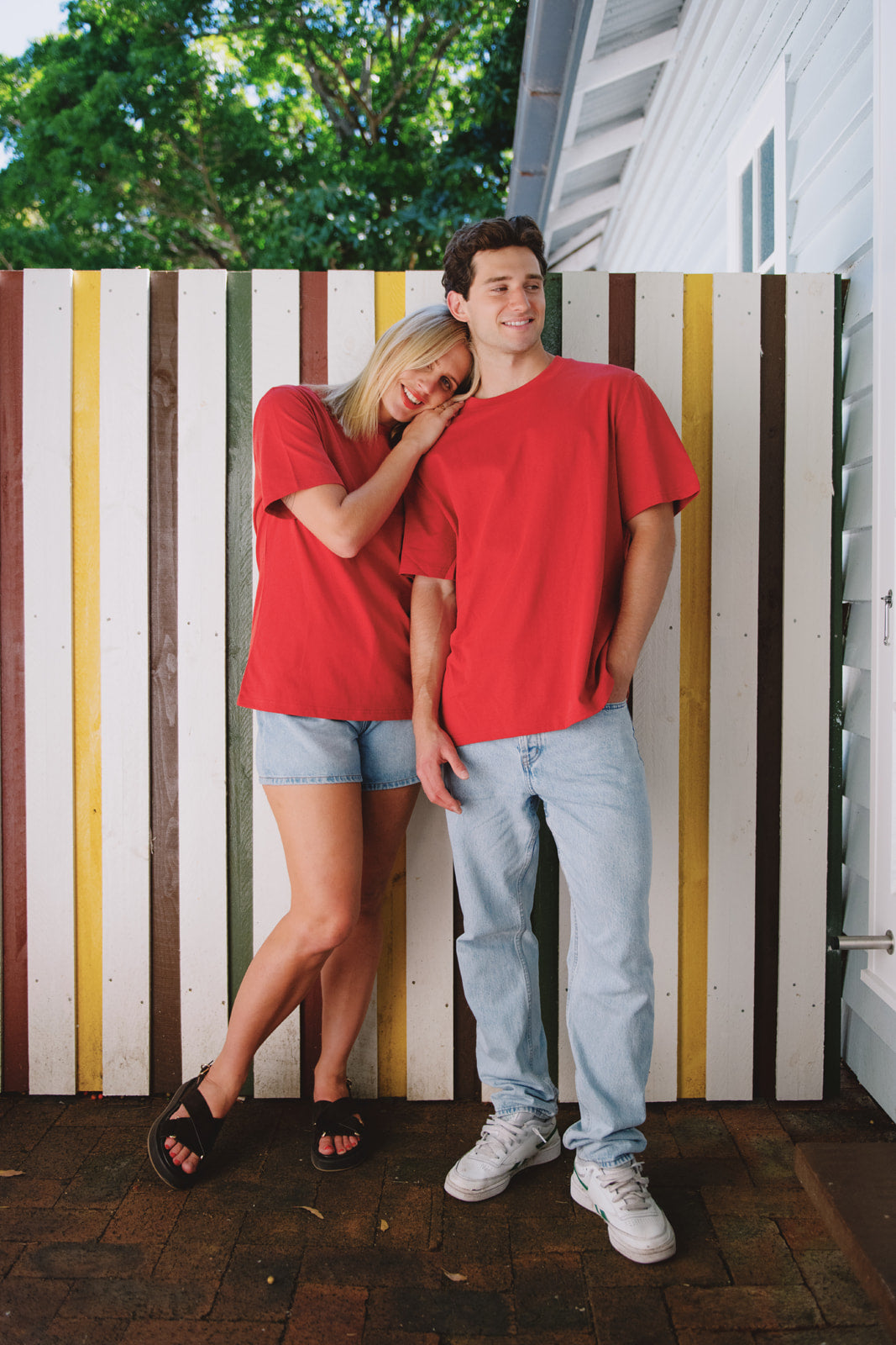 Vintage Tee 220GSM - Burnt Red