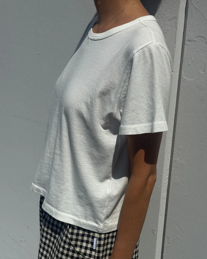 The Little Boy Tee - Vintage White