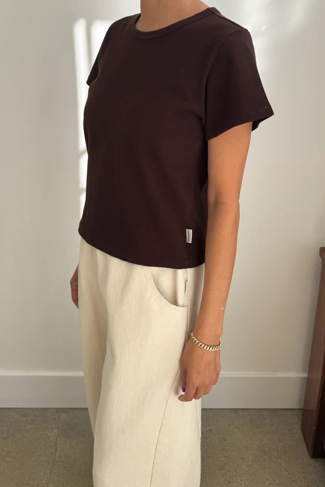 The Little Boy Tee - Dark Cocao