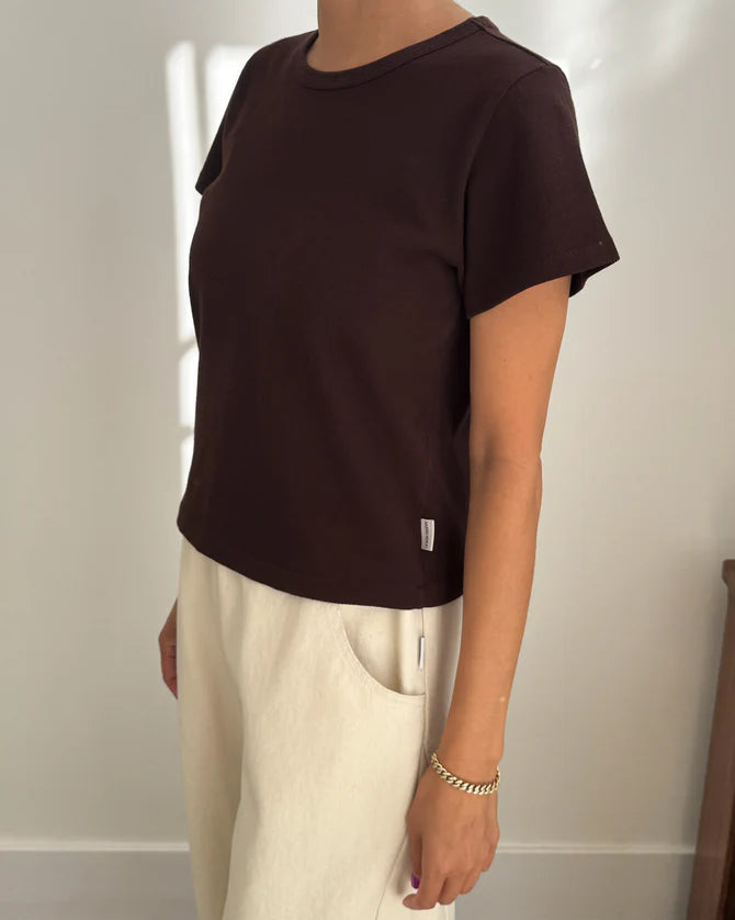 The Little Boy Tee - Dark Cocao