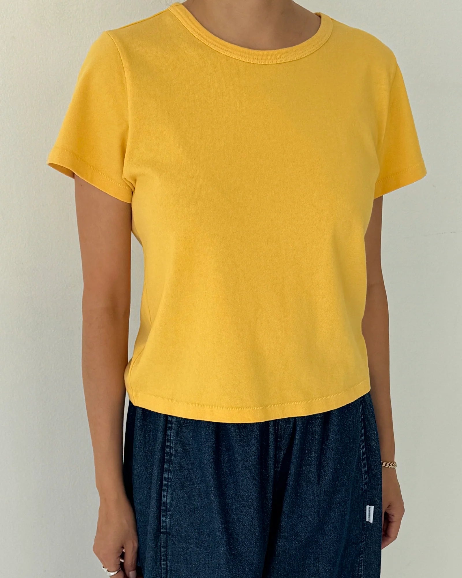 The Little Boy Tee - Egg Yolk