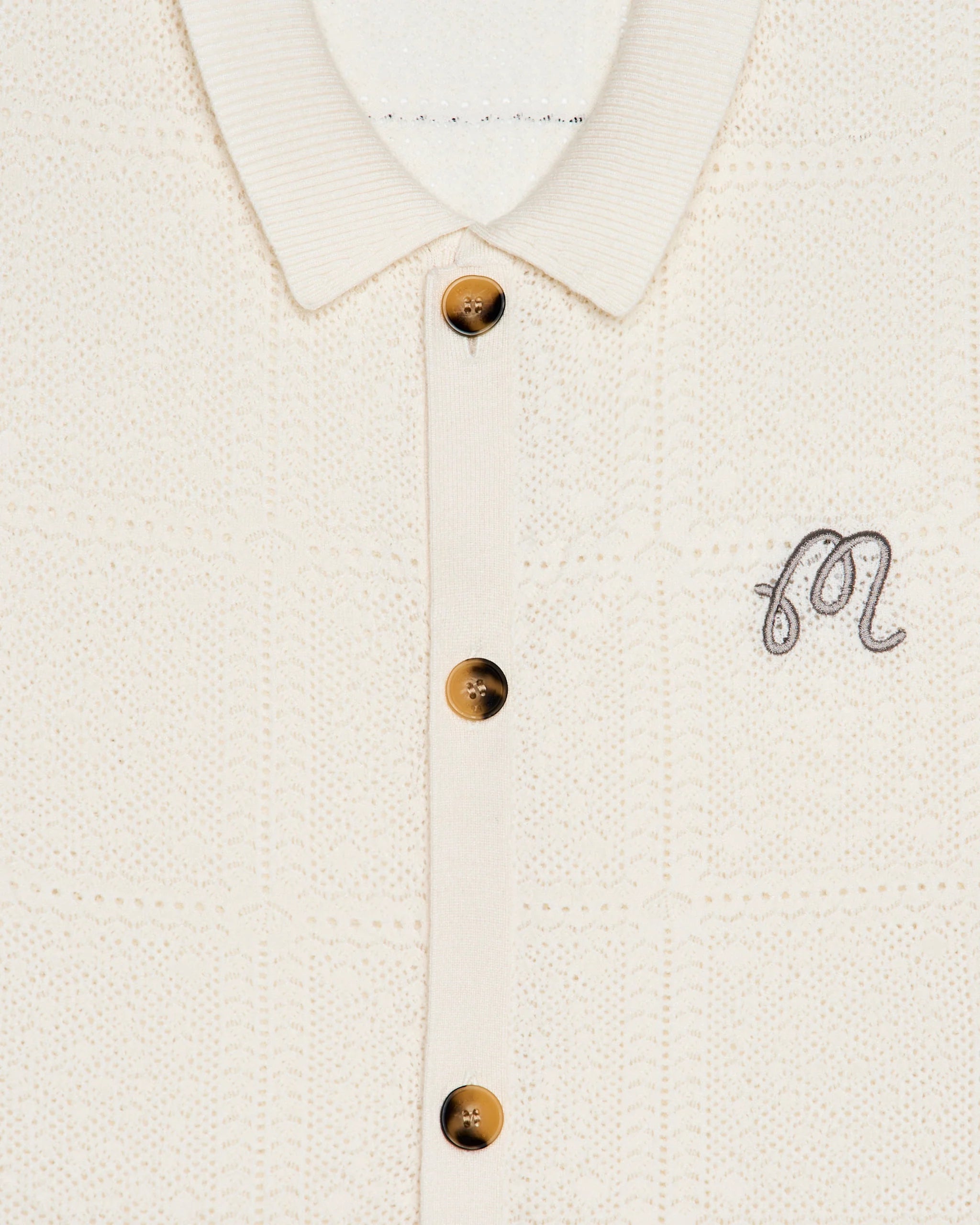 Resort Crochet Cardigan - Whisper White
