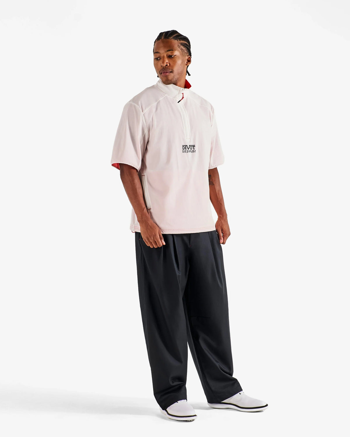 Divot Repair Windshirt - Ivory