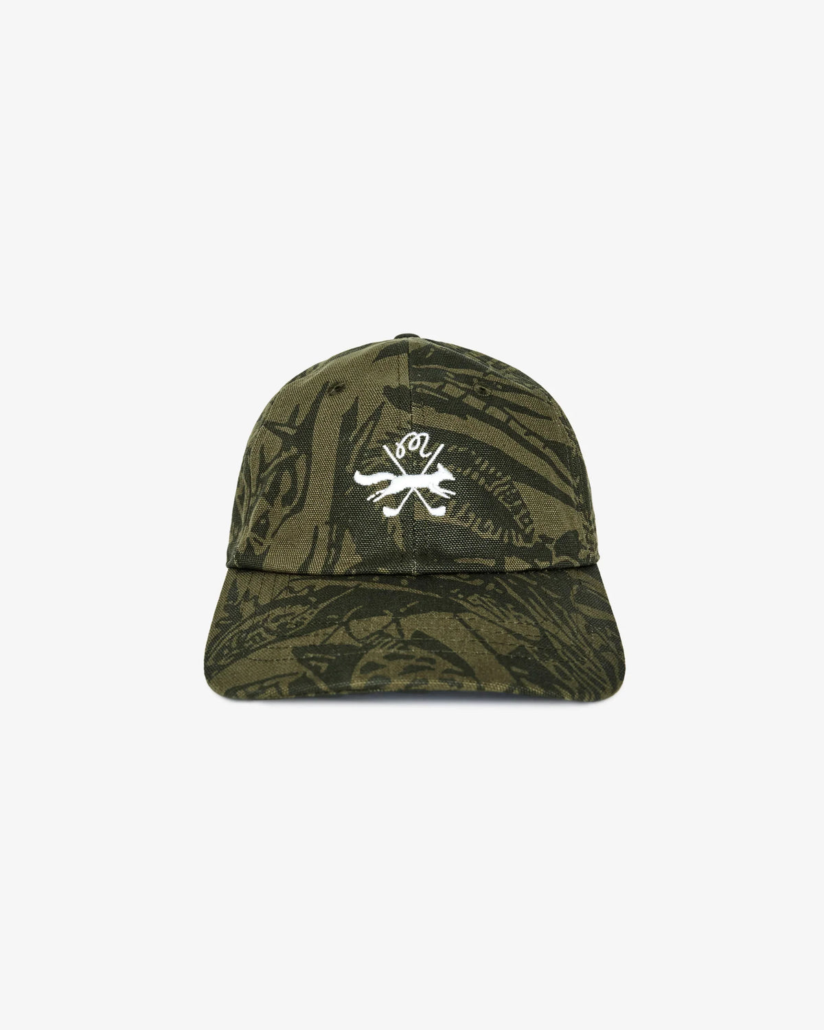 Scouting Dad Hat - Wildlife Print Olive