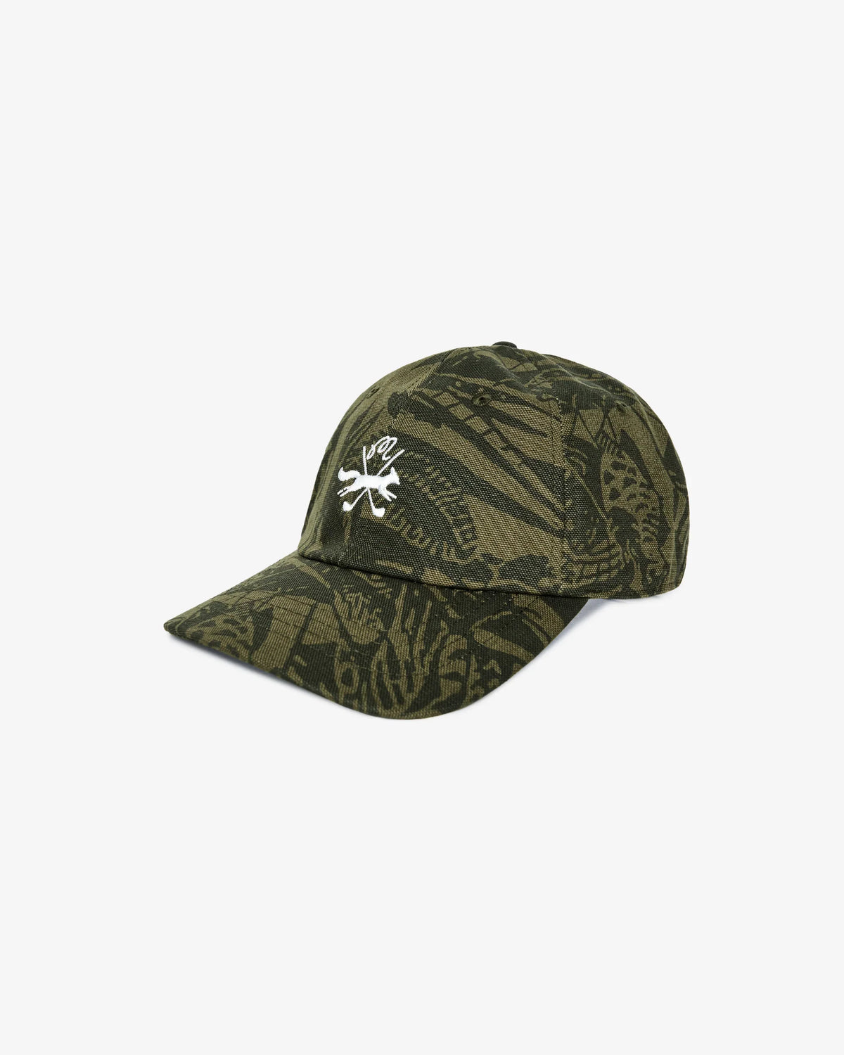 Scouting Dad Hat - Wildlife Print Olive