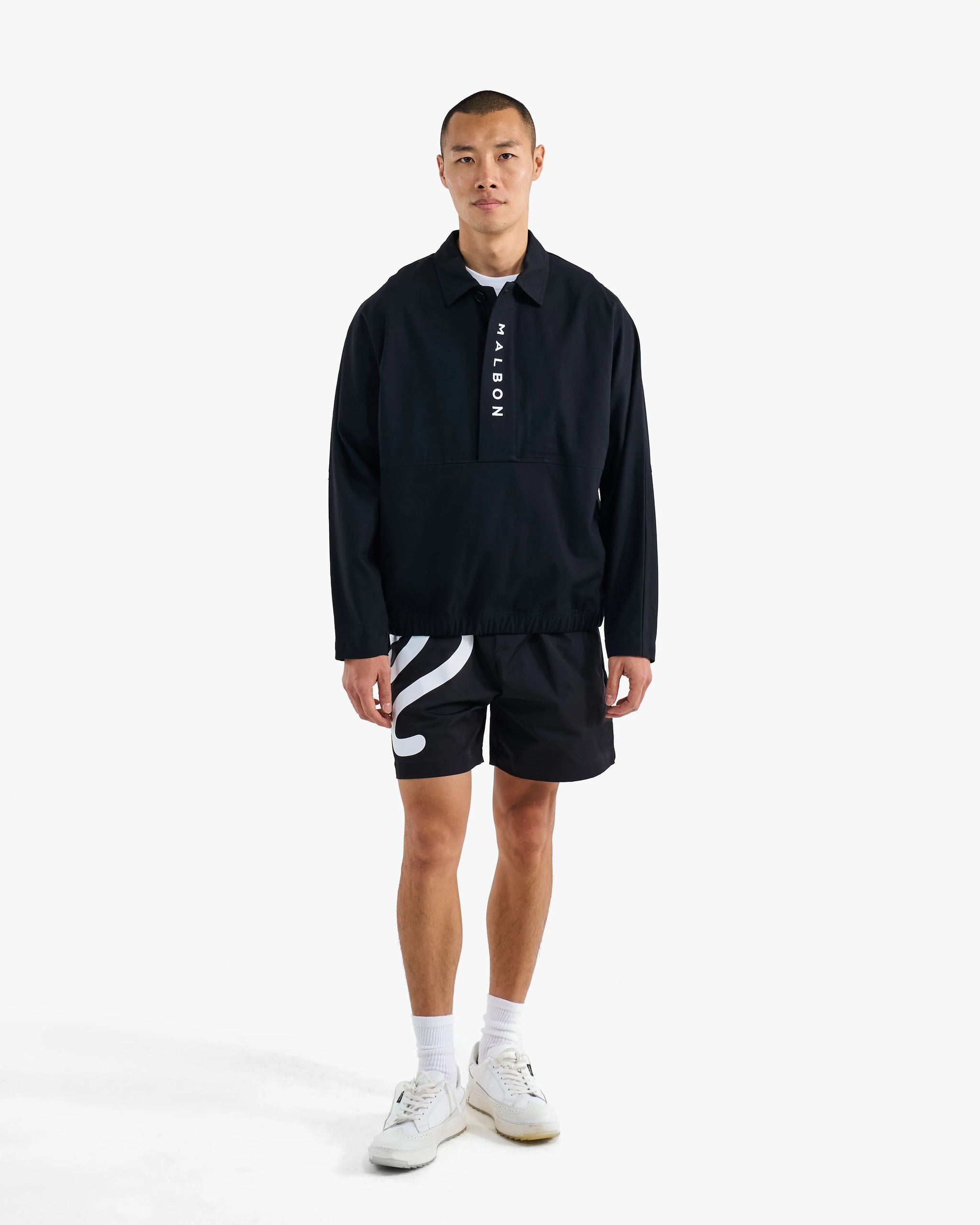 Malbon X CLUBHAUS Crewneck - Black 新品 Malbon X CLUBHAUS クラブハウスCrewneck Black M Malbon X