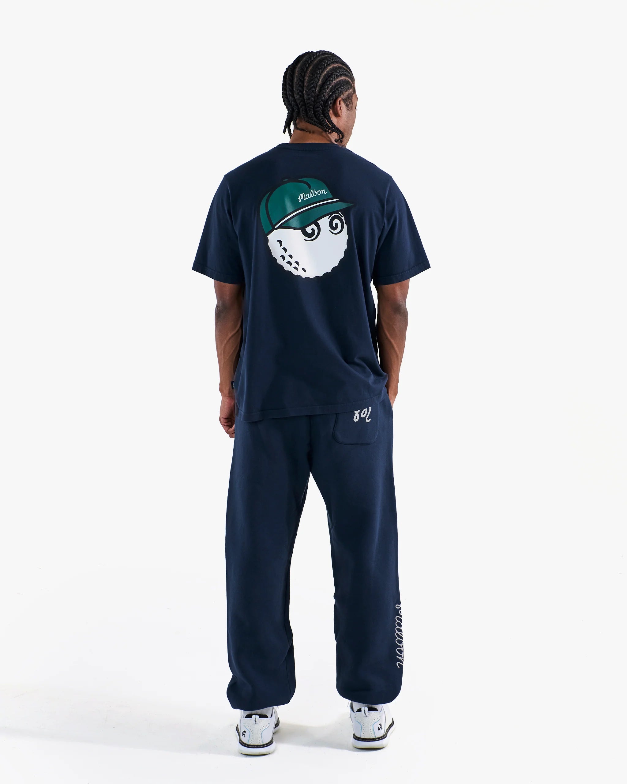 Bermuda Baldwin Tee - Navy