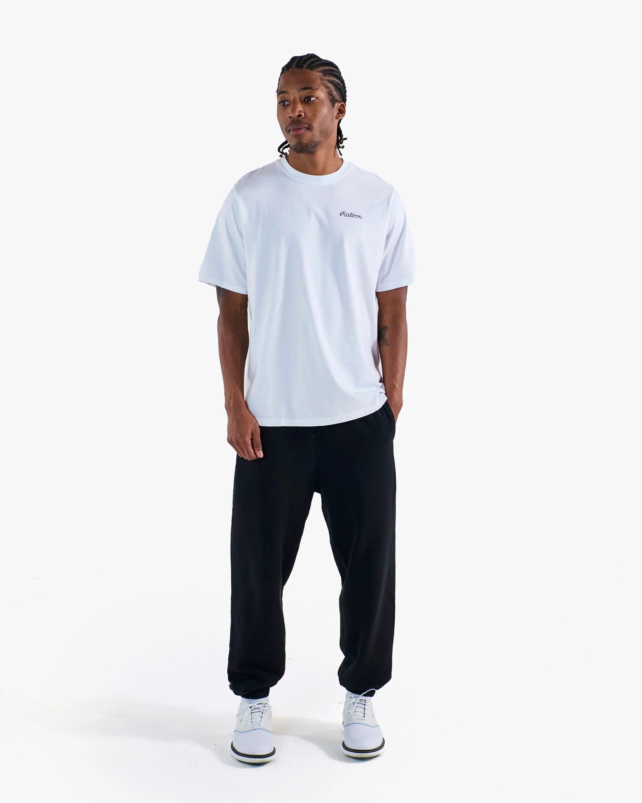 Bermuda Baldwin Tee - White