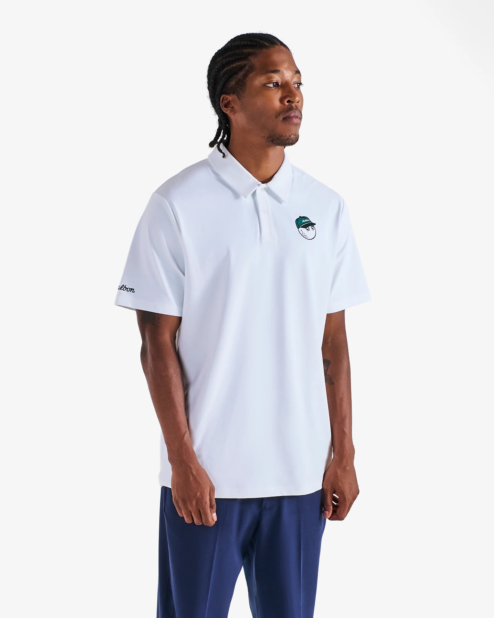 Fairway Baldwin Polo - White