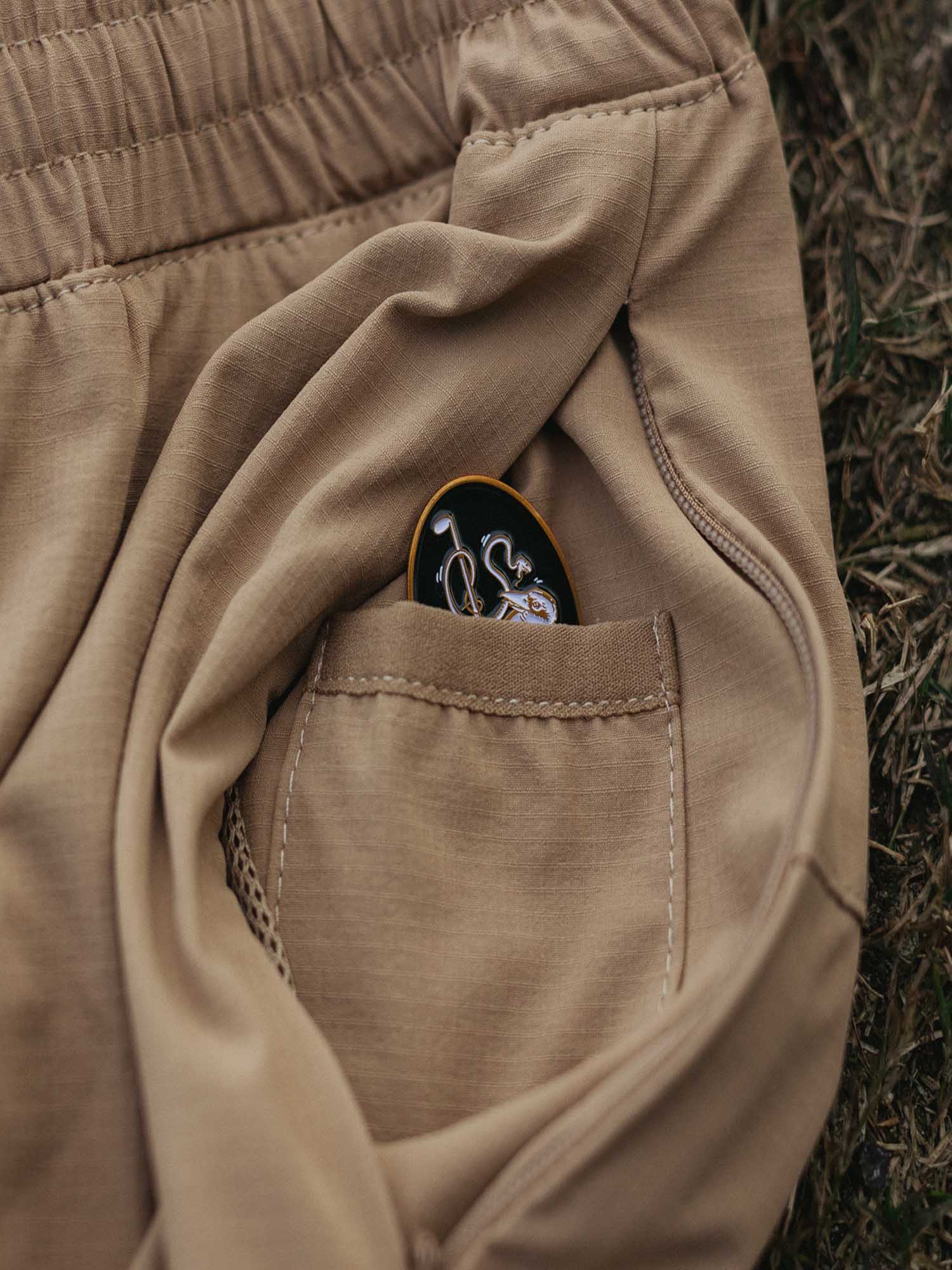 Ball Marker 3-Pack - The Hunter Antique Brushed Gold