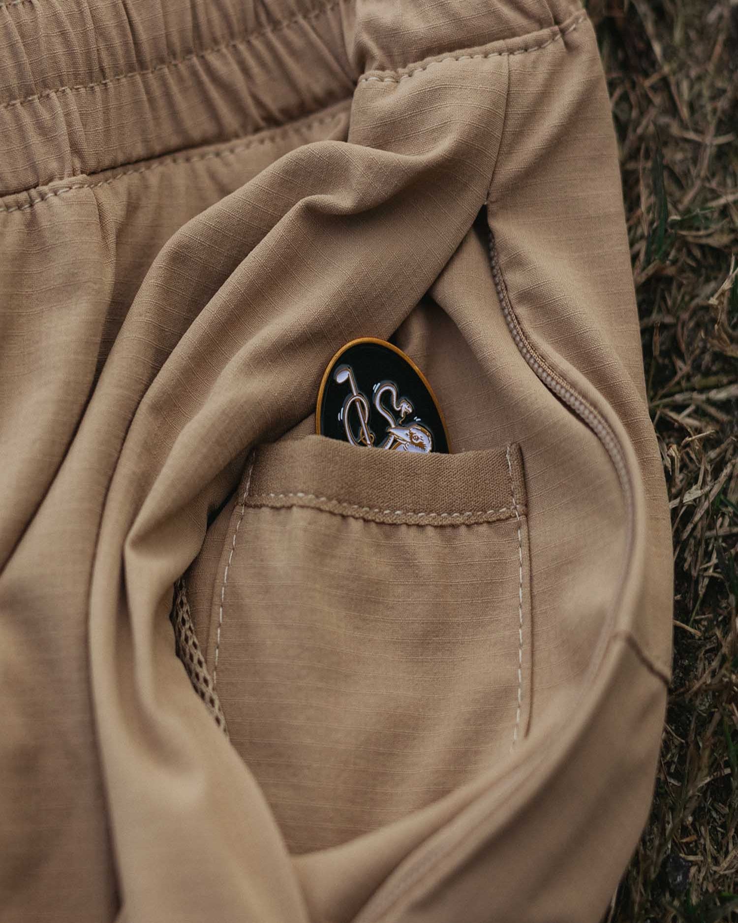 Ball Marker 3-Pack - The Hunter Antique Brushed Gold