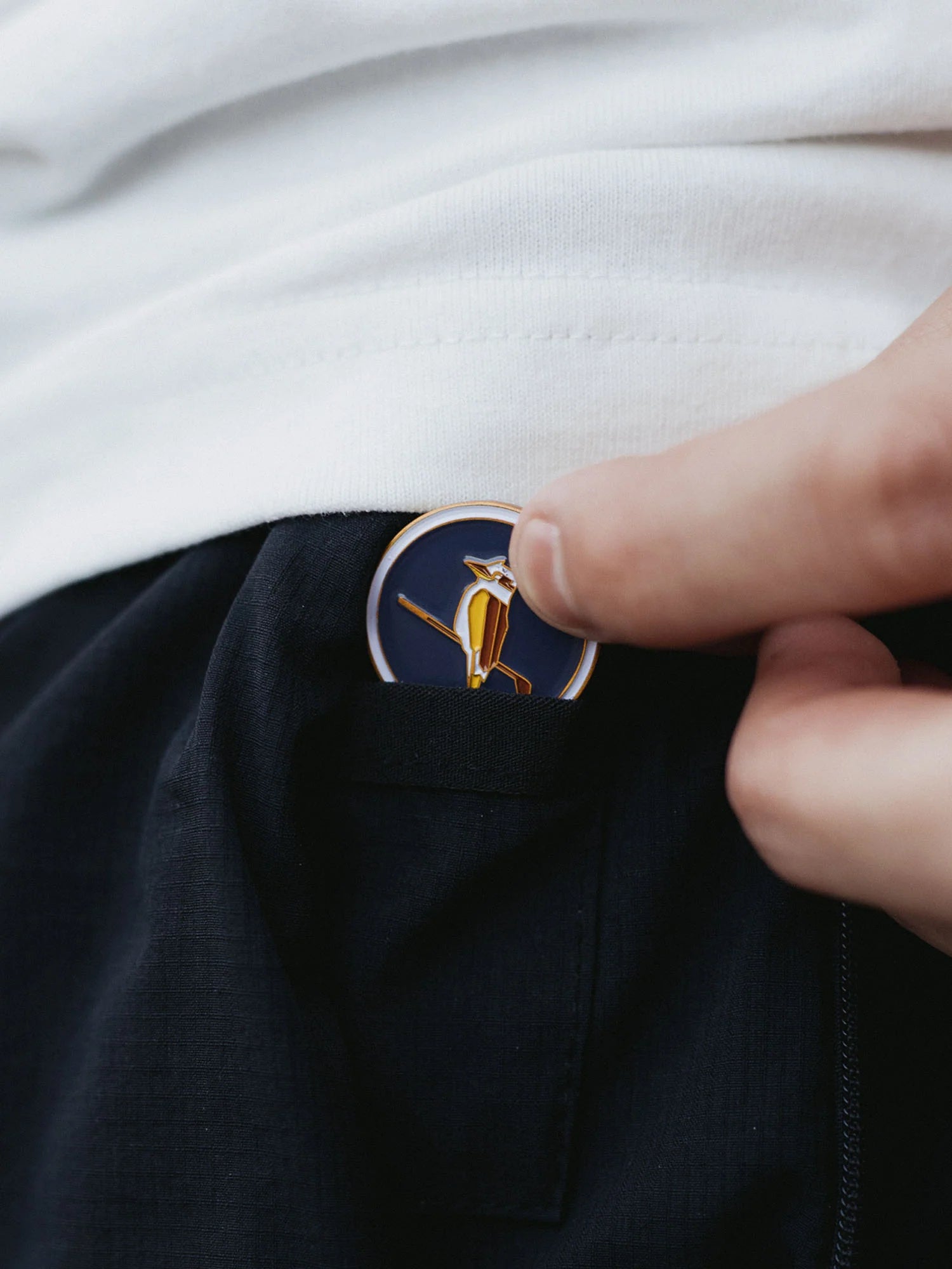 Ball Marker 3-Pack - The Hunter Antique Brushed Gold