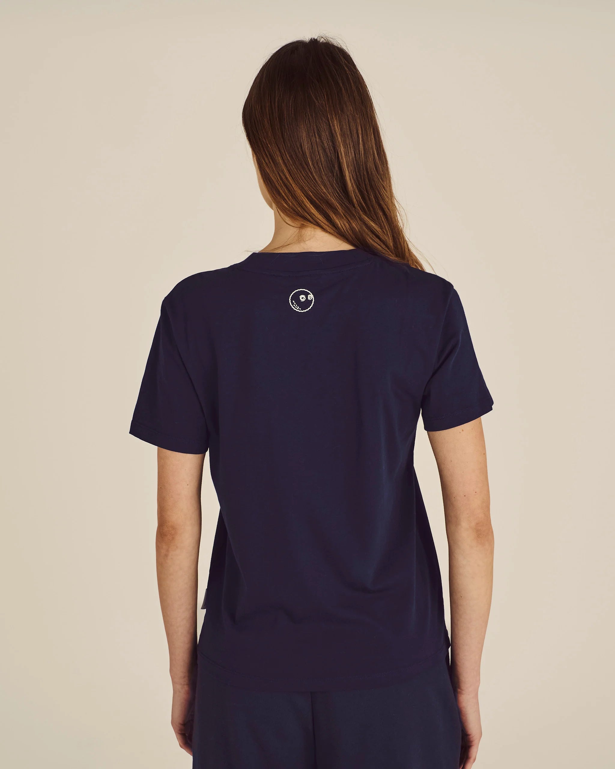 Cosette Script Tee - Midnight