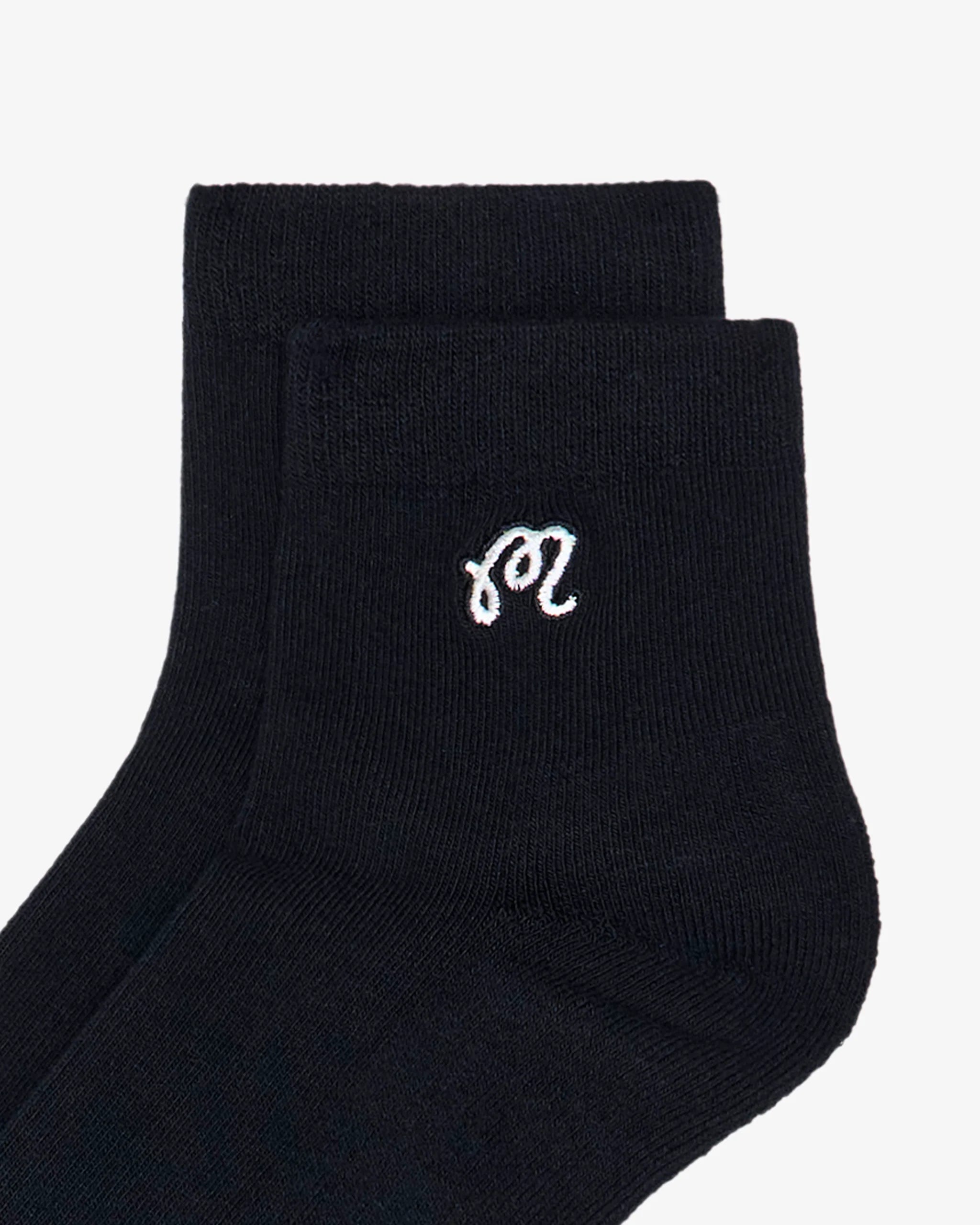 Capri Ankle Sock - Black
