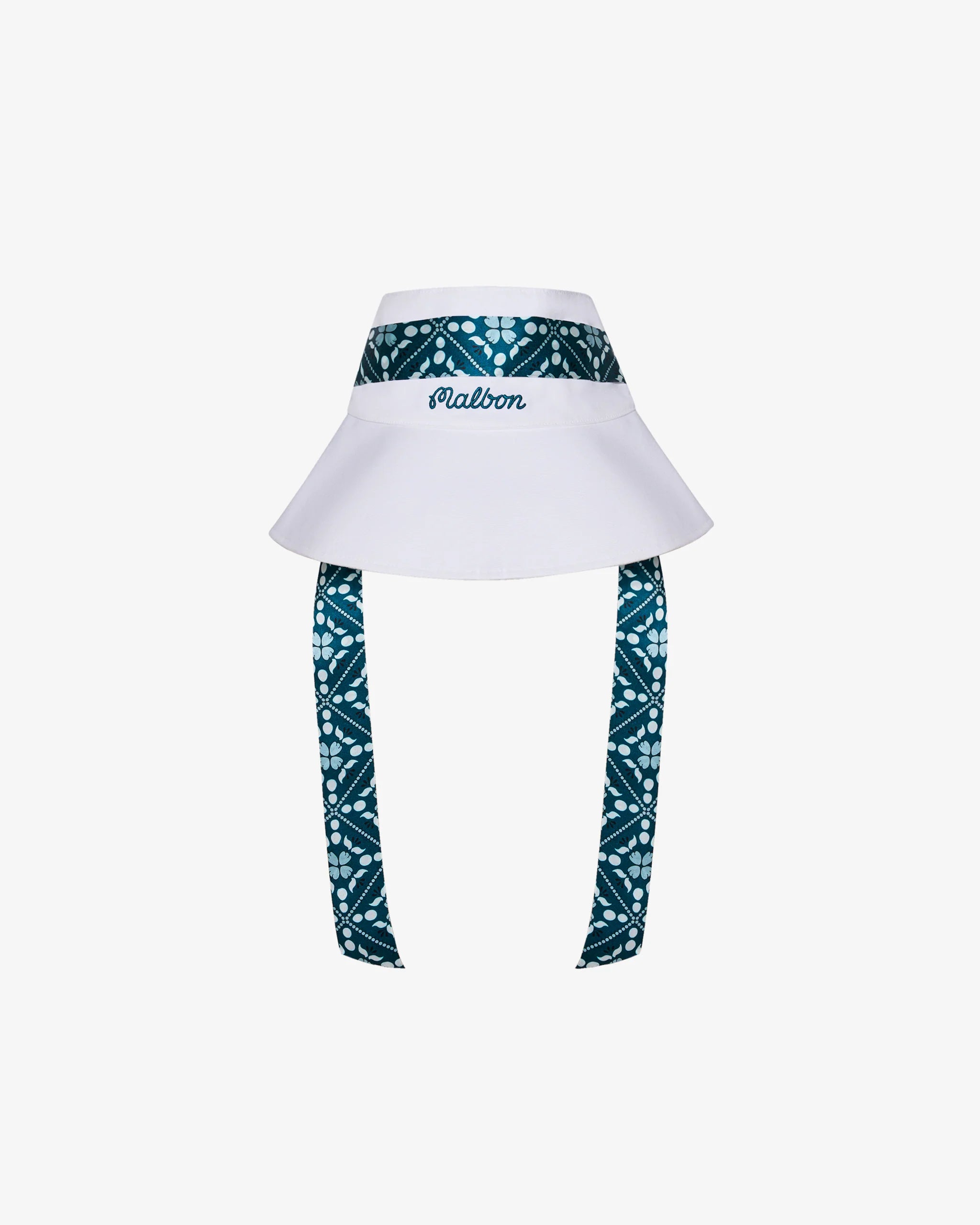 Gia Open Top Bucket Hat - White