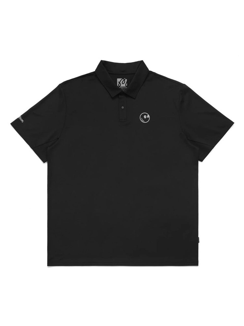 Malbon Performance Pique Polo - Black