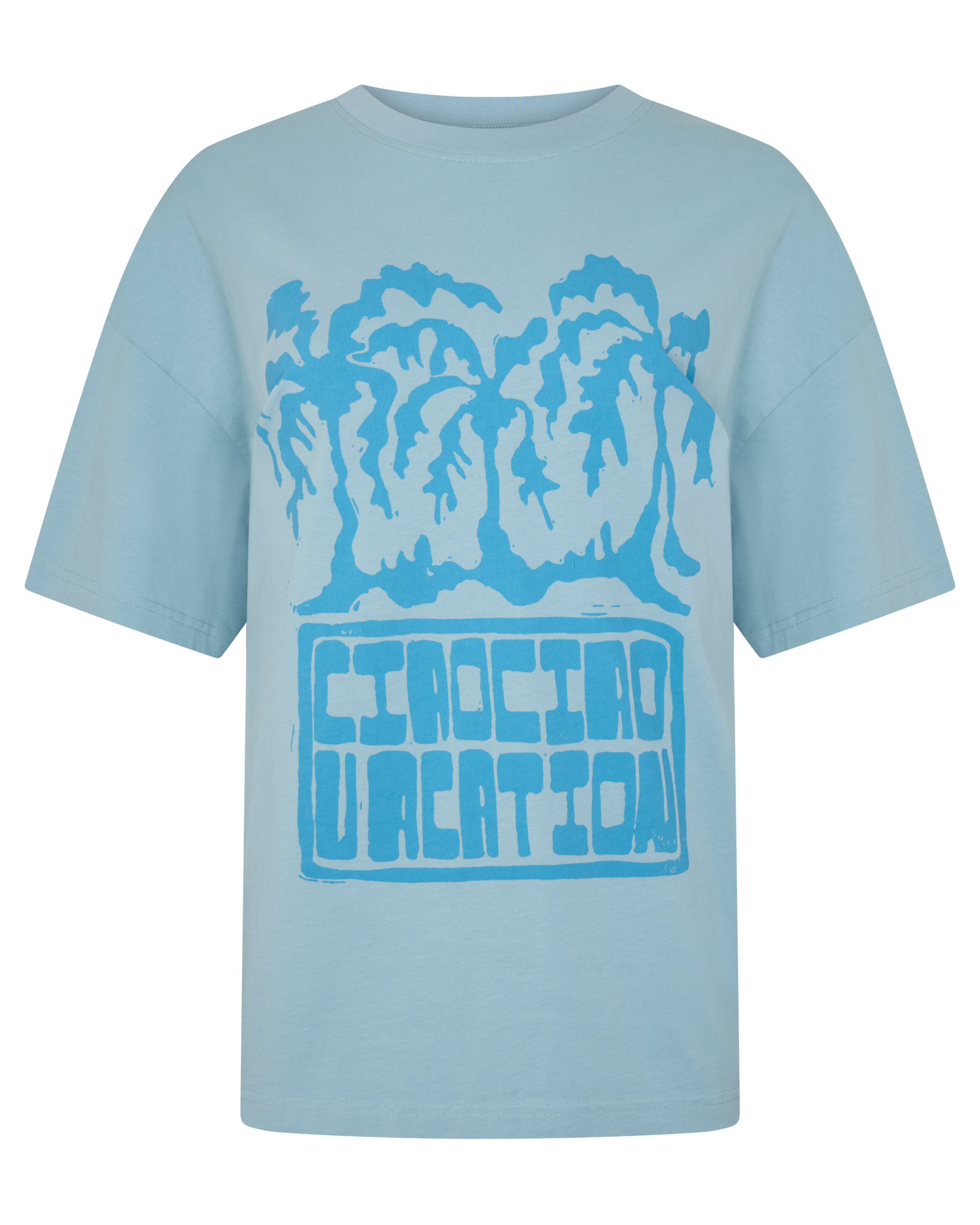 Palm Core Tee - Blue