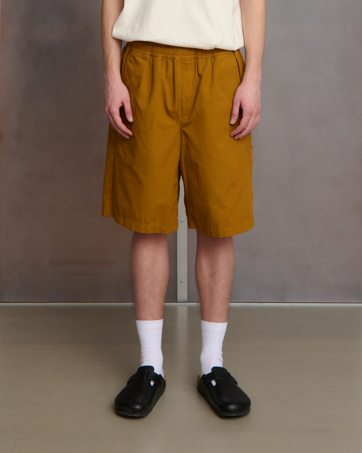 Cotton Ripstop Shorts - Mahogany