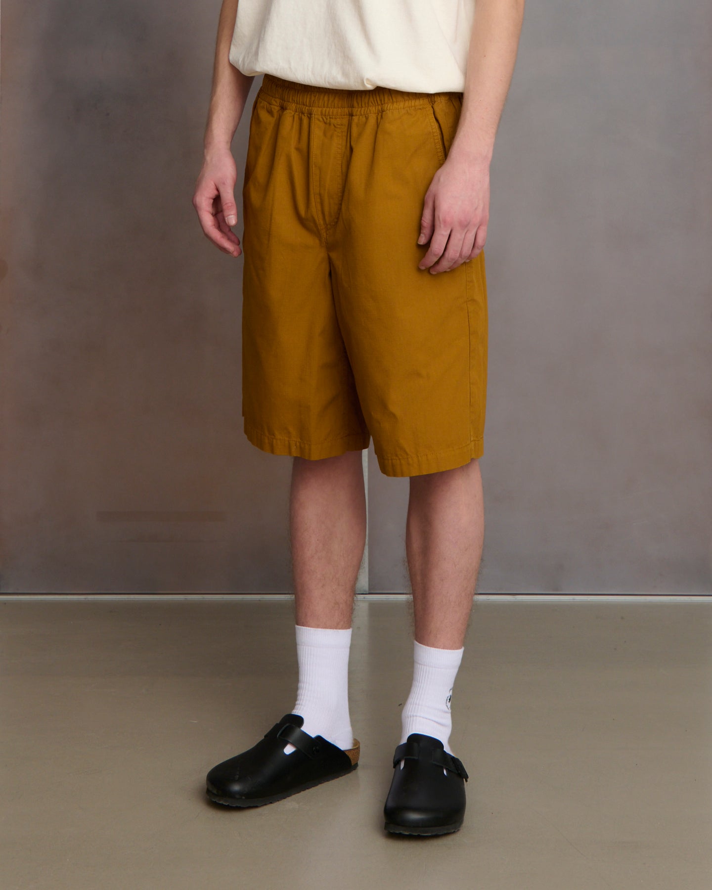 Cotton Ripstop Shorts - Mahogany