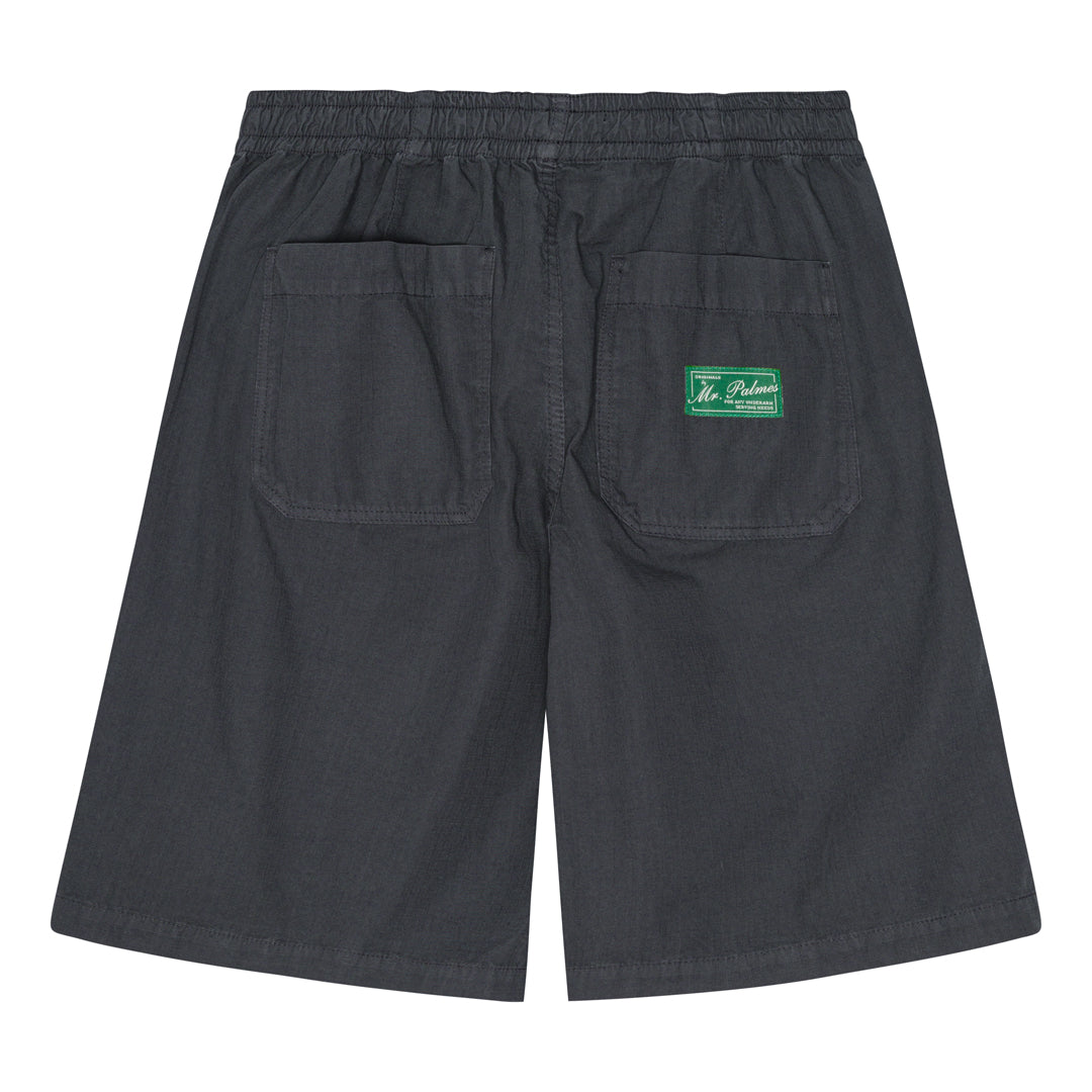 Cotton Ripstop Shorts - Charcoal