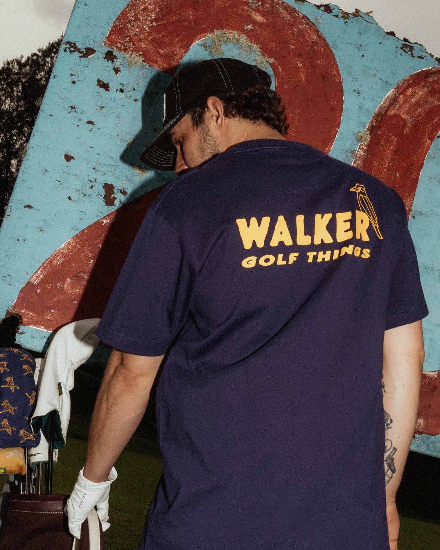 Perched T-Shirt - Navy