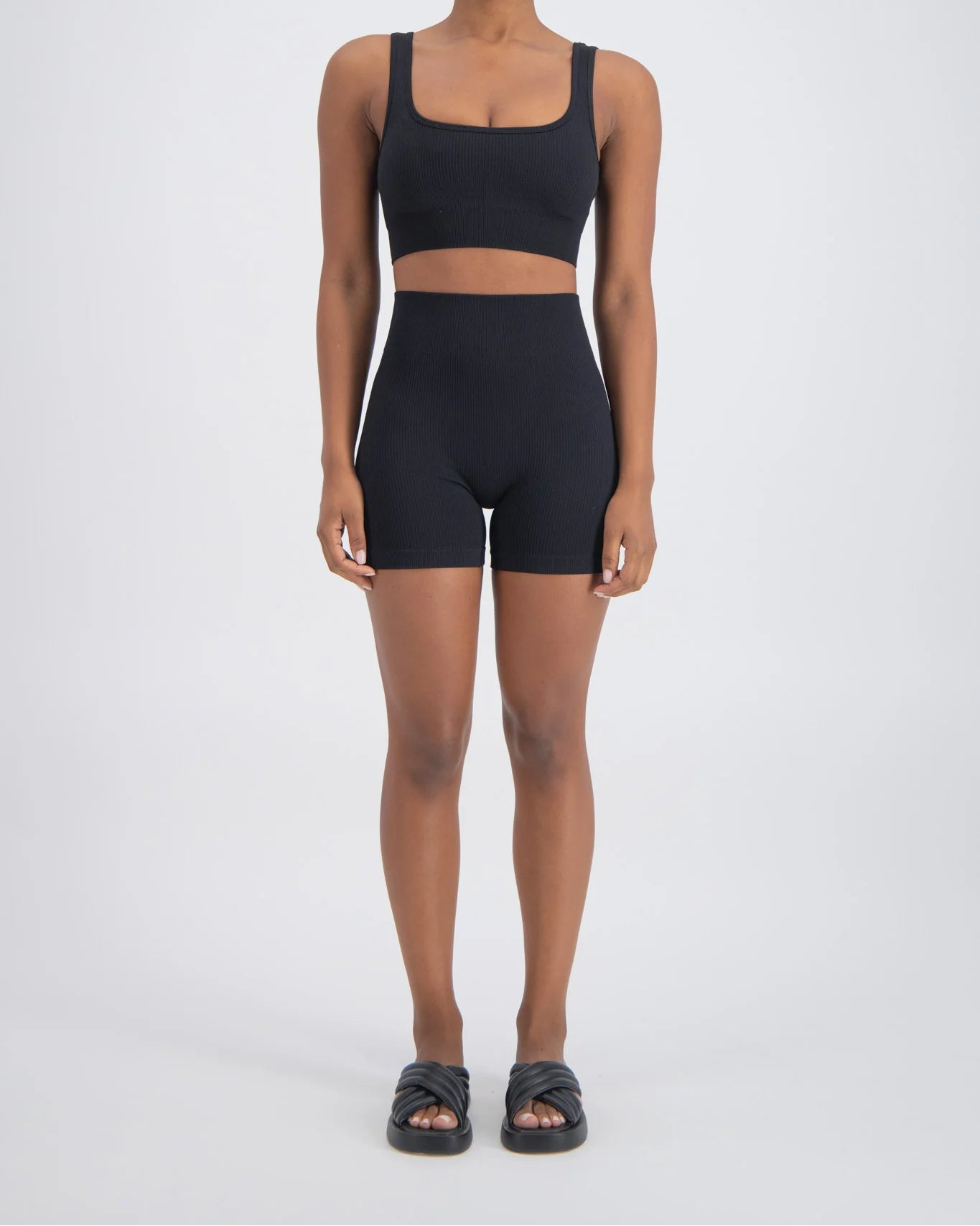 Palermo Crop Top - Black