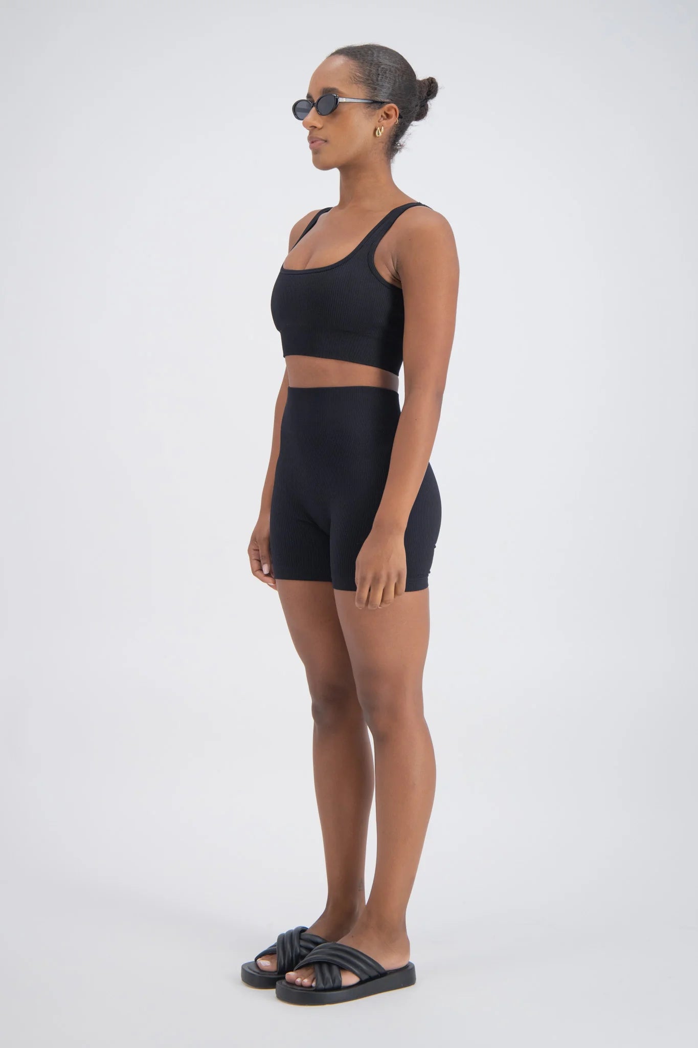 Palermo Crop Top - Black