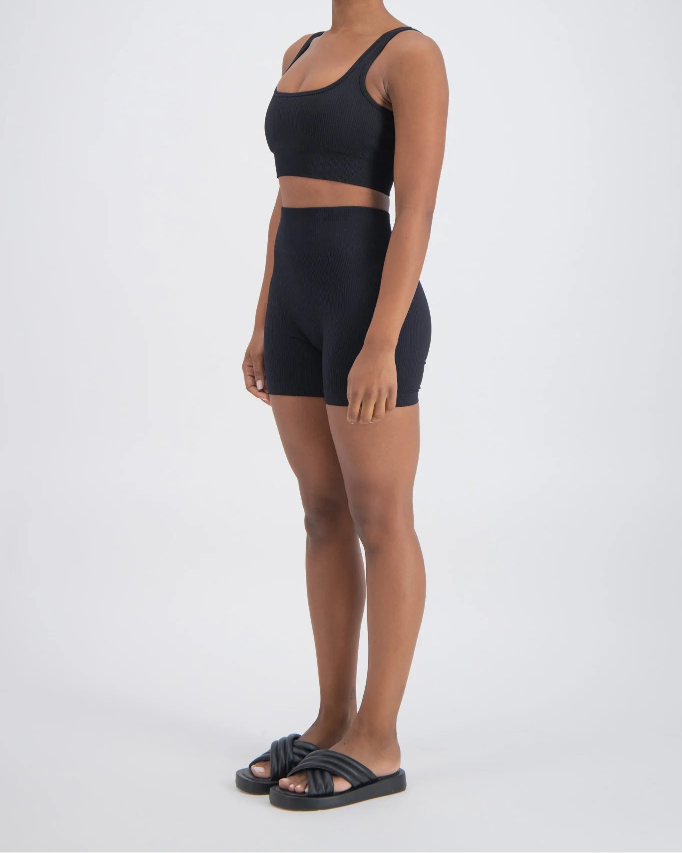 Palermo Crop Top - Black