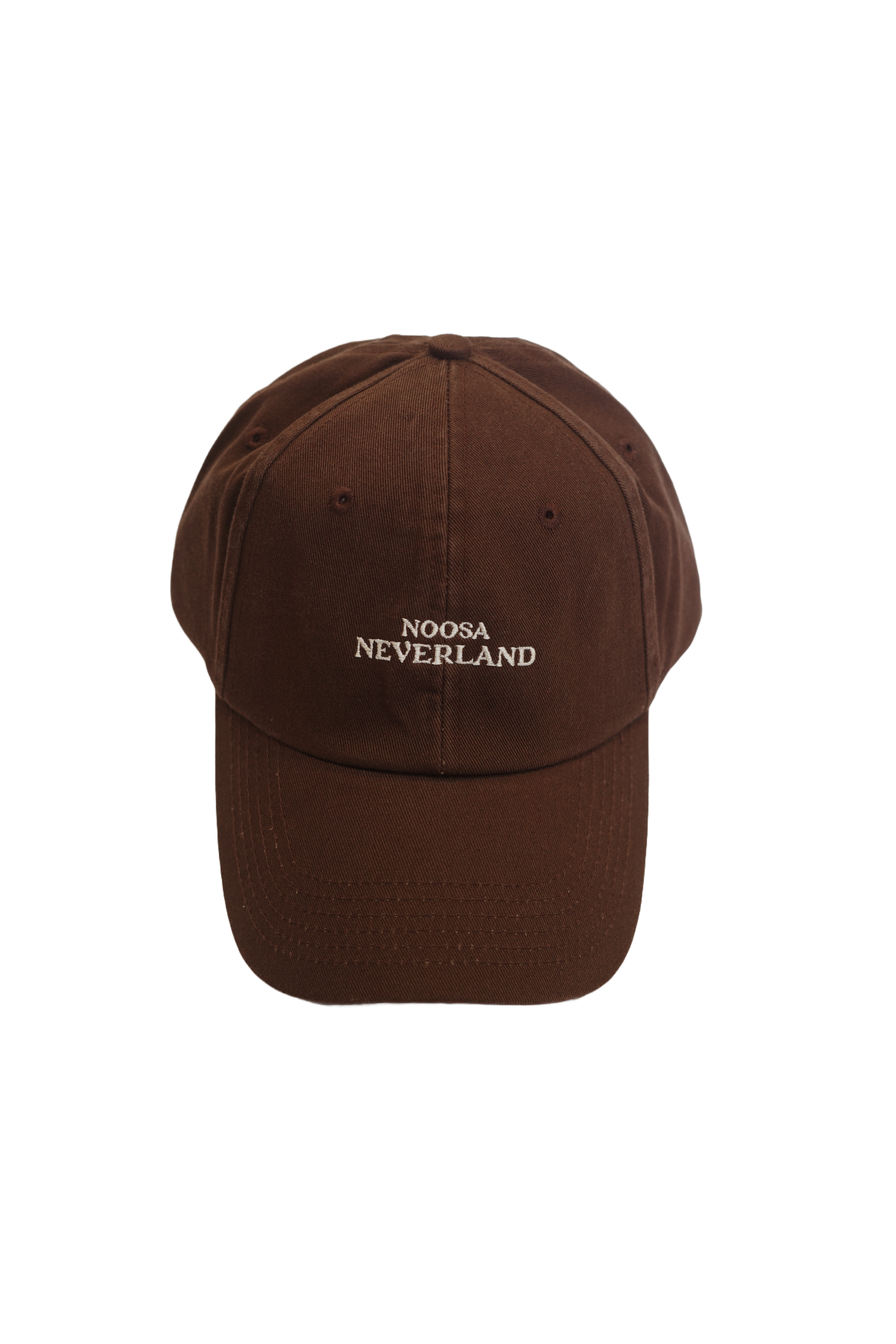 NOOSA NEVERLAND WASHED CAP - BROWN