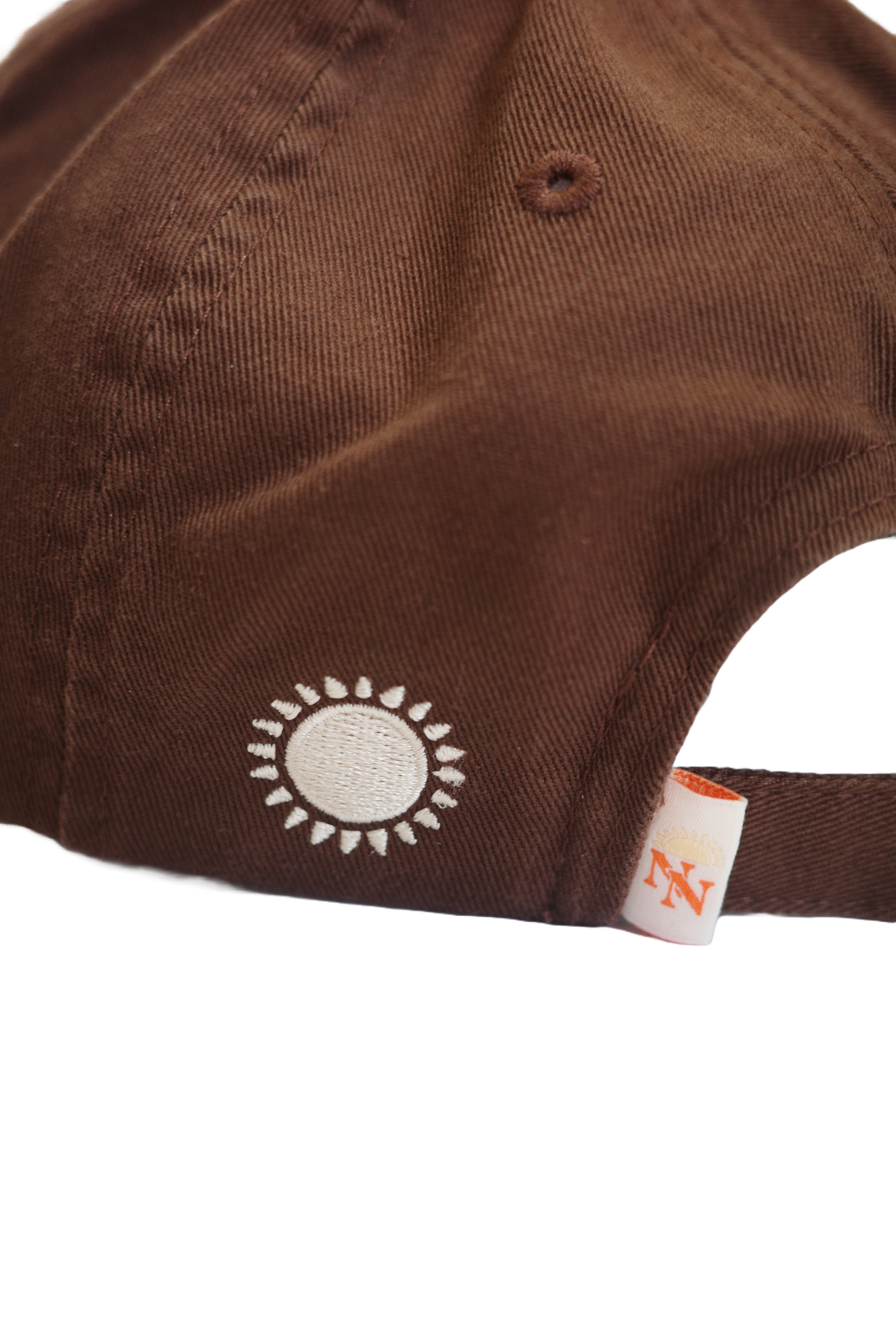 NOOSA NEVERLAND WASHED CAP - BROWN