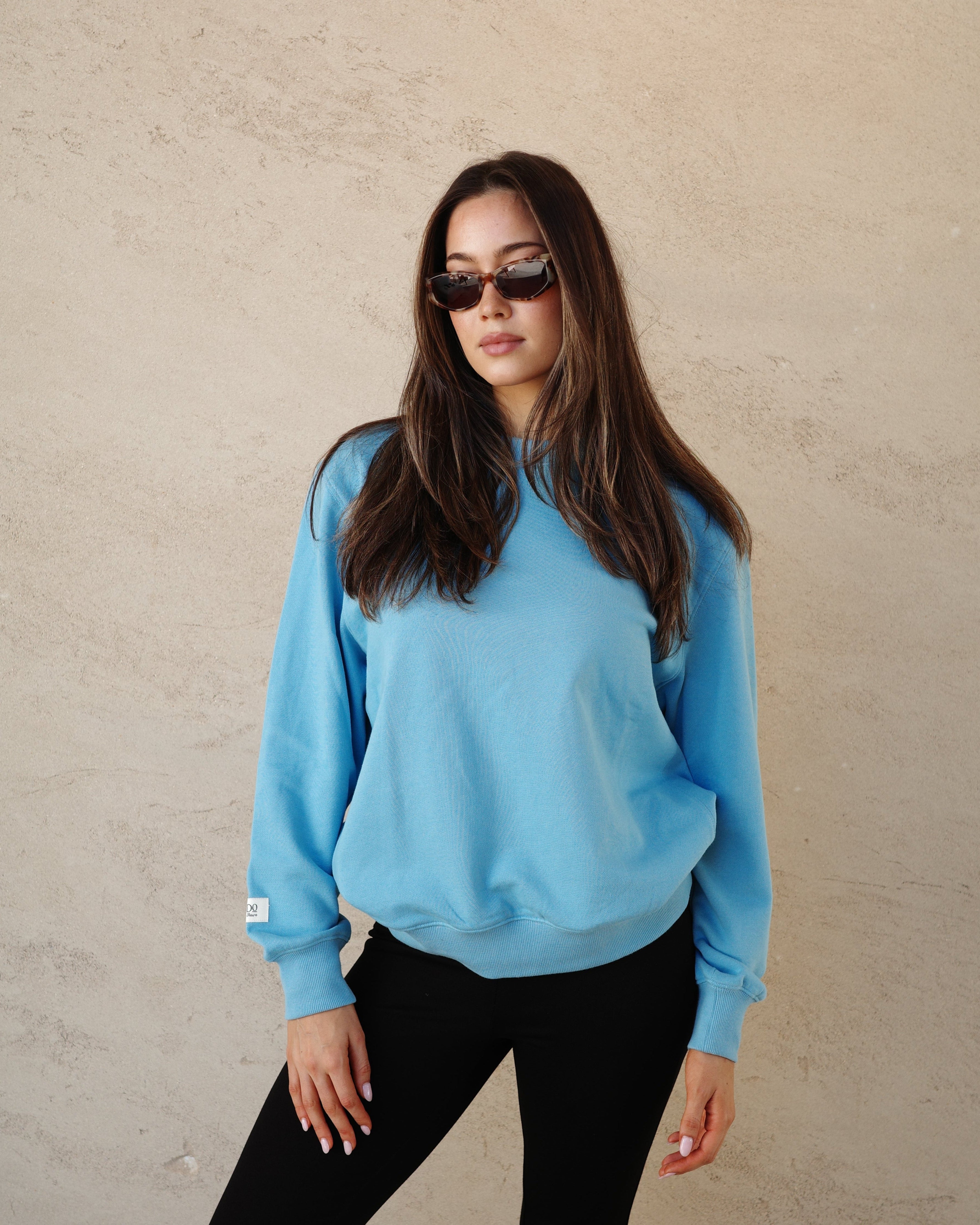 The Weekender Unisex Crew Jumper - Blue