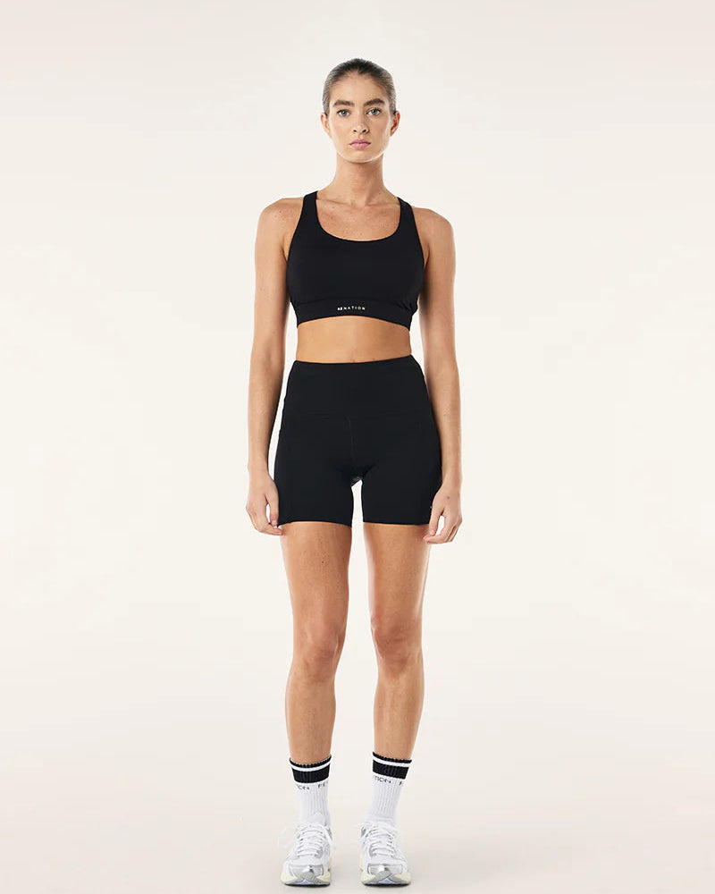 Recalibrate 5" bike short - black